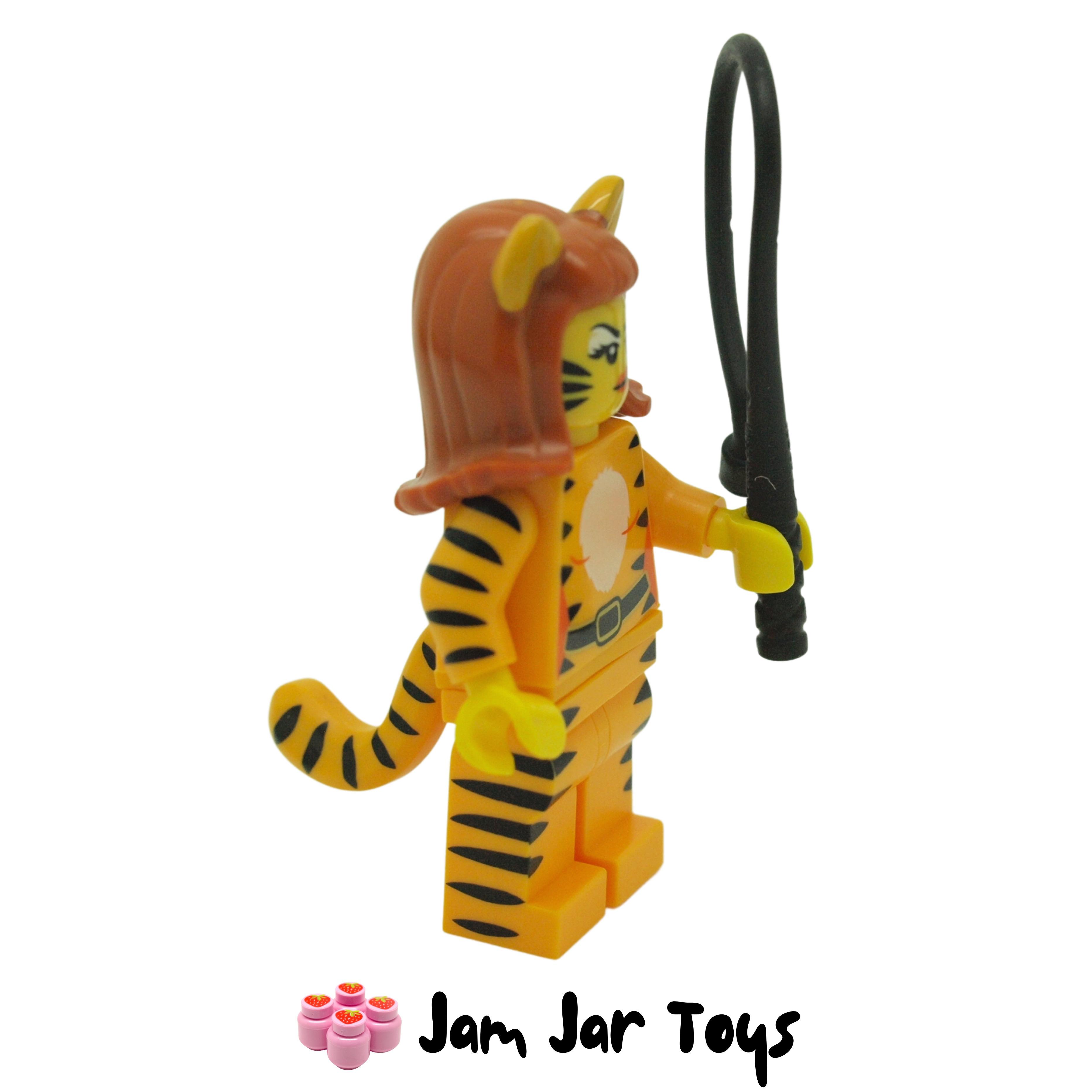 Lego best sale tiger minifigure