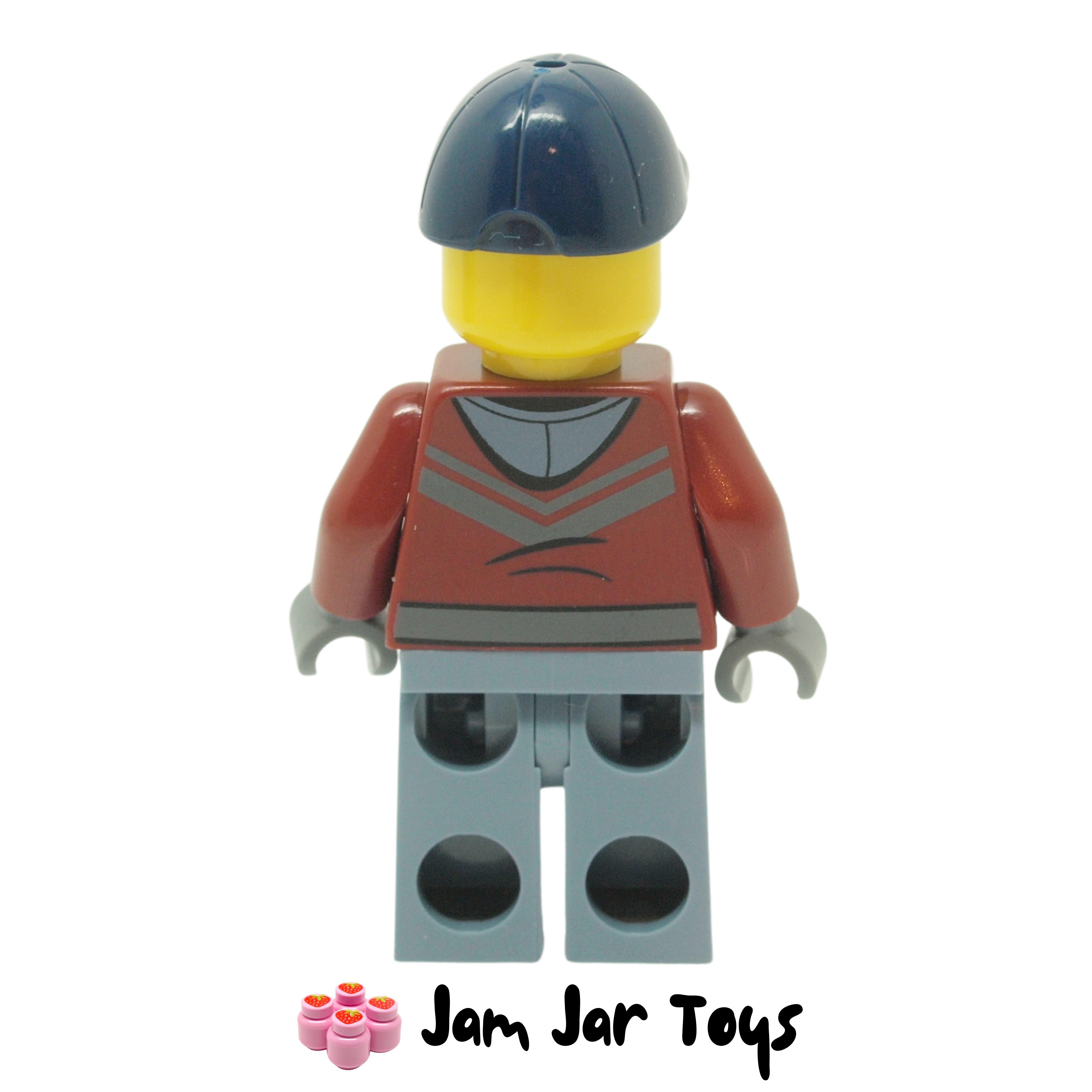 LEGO CITY Minifigure Explorer Male Dark Red 60264 CTY1172 R799
