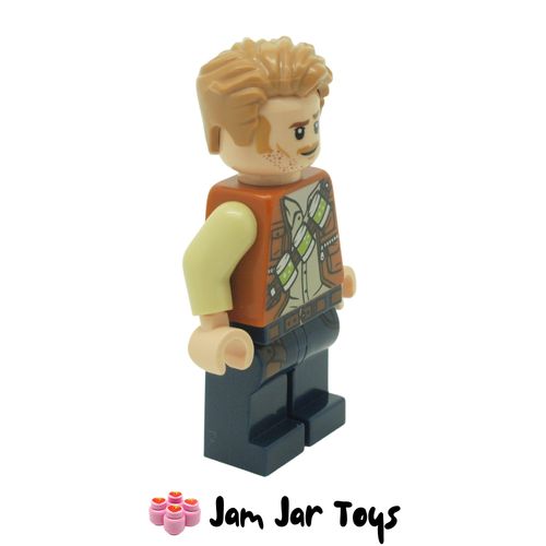LEGO Owen Grady Jurassic World Minifigure Side View