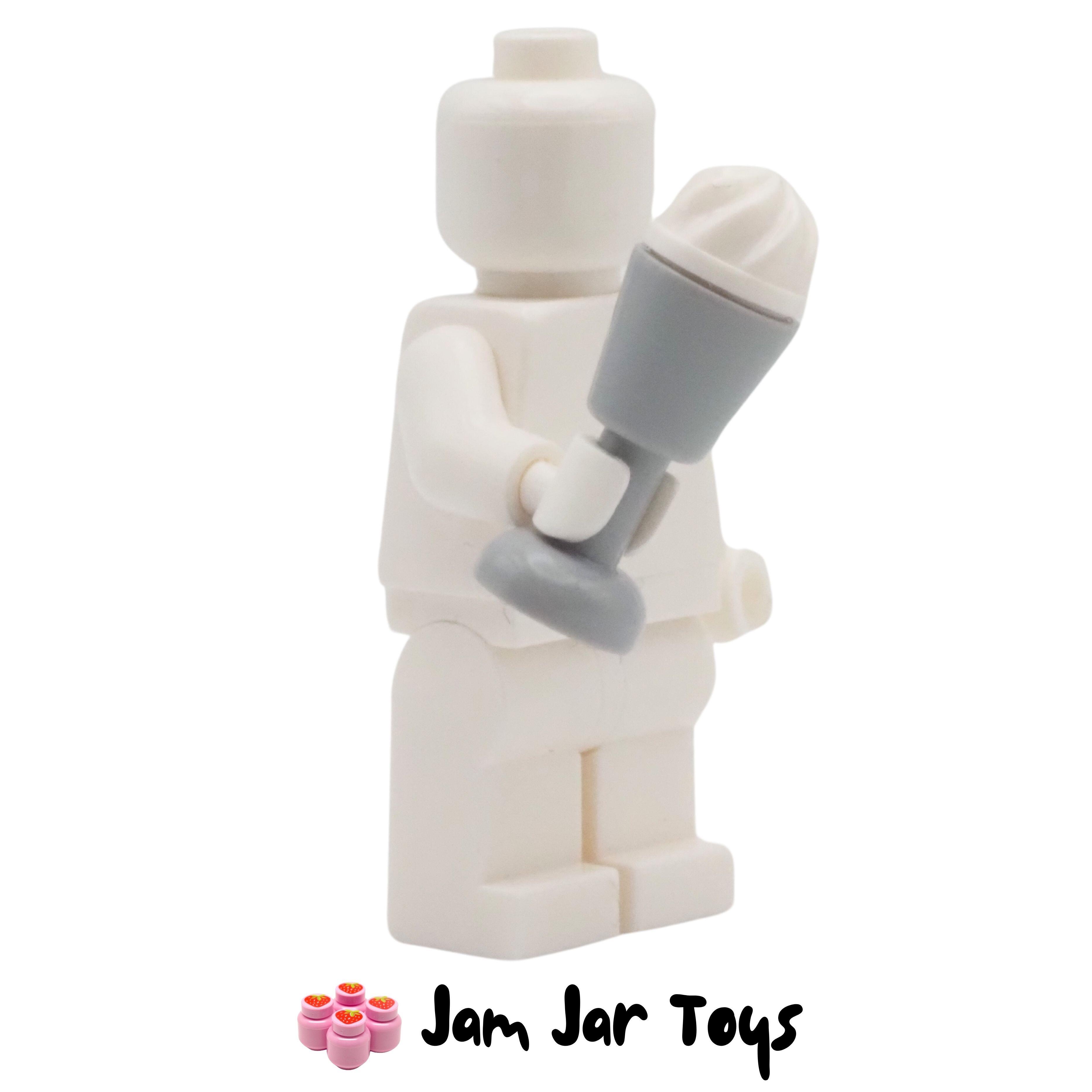 LEGO Light Bluish Grey Goblet With White Vanilla Ice Cream