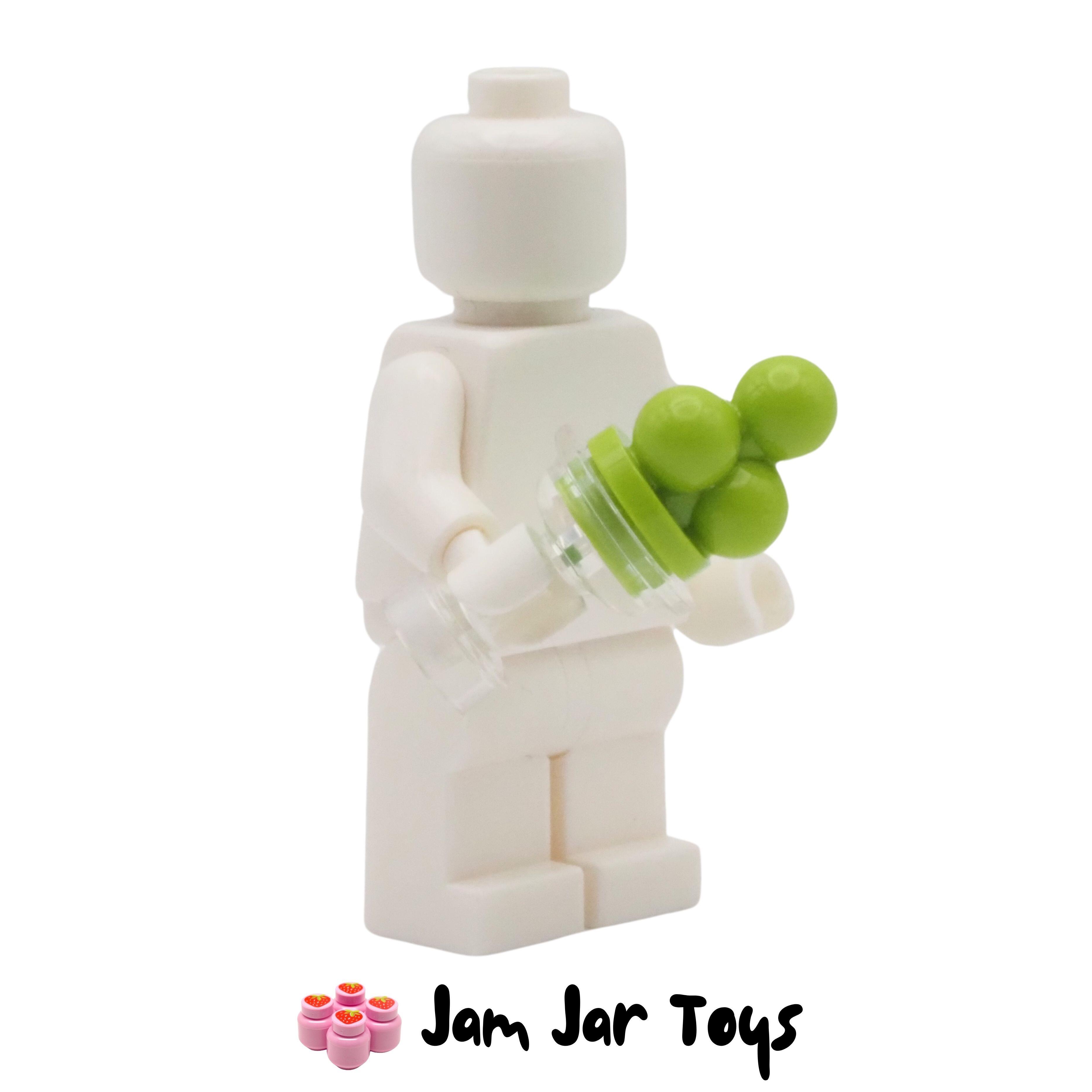 LEGO Trans Clear Sundae Dish With Green / Lime Ice Cream