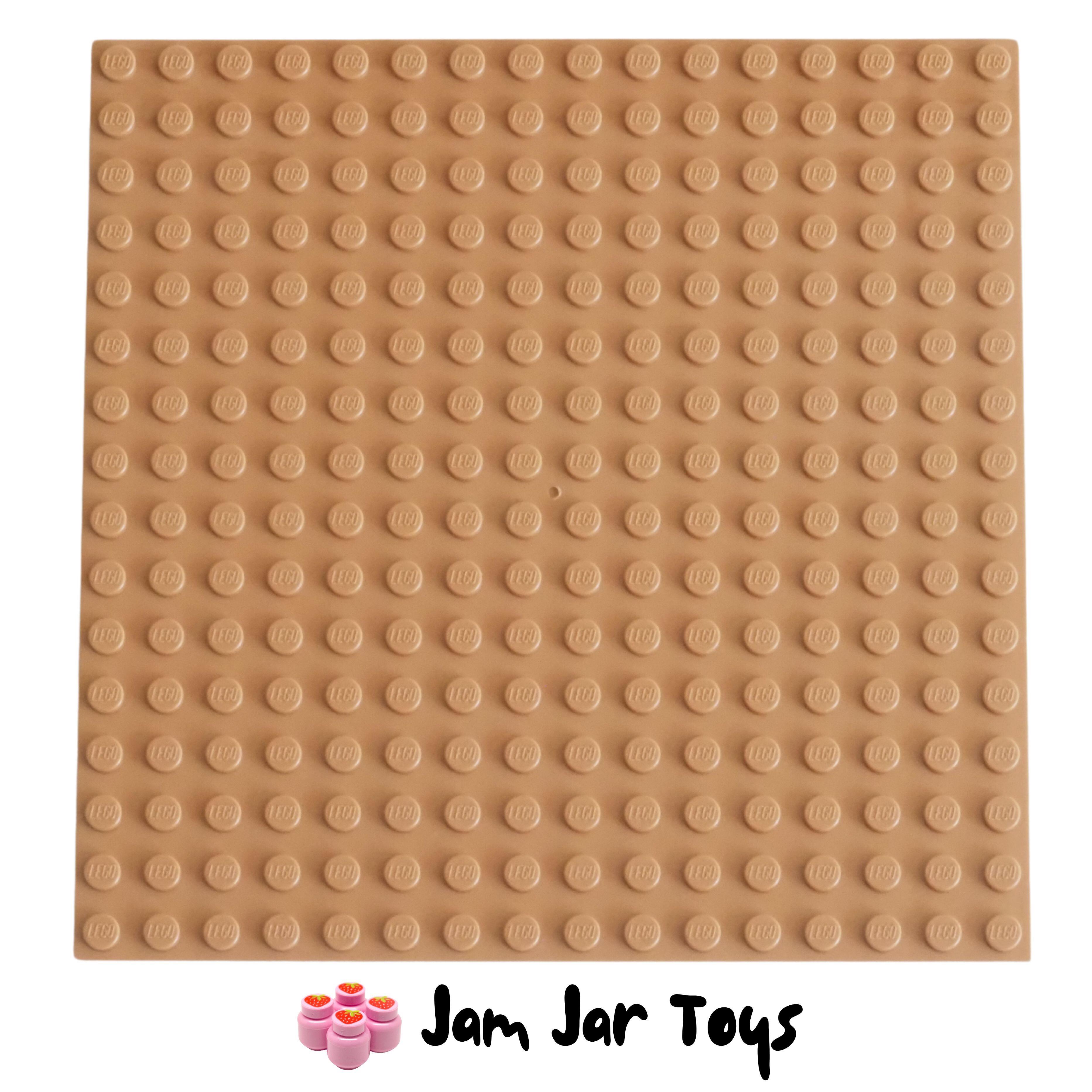 LEGO Base Plate - Medium Nougat 16 x 16 Stud,