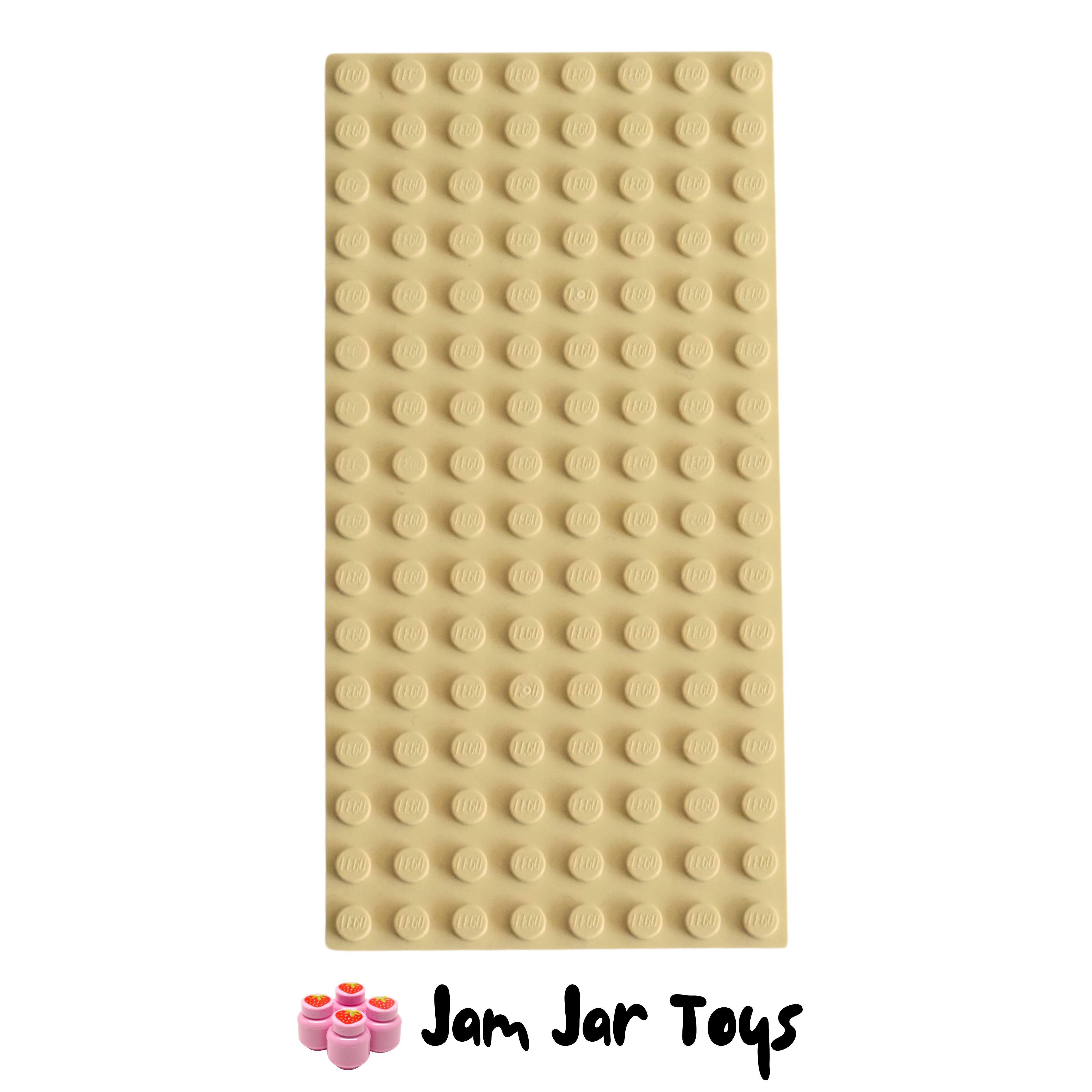 LEGO Base Plate - Tan 8 x 16 Stud