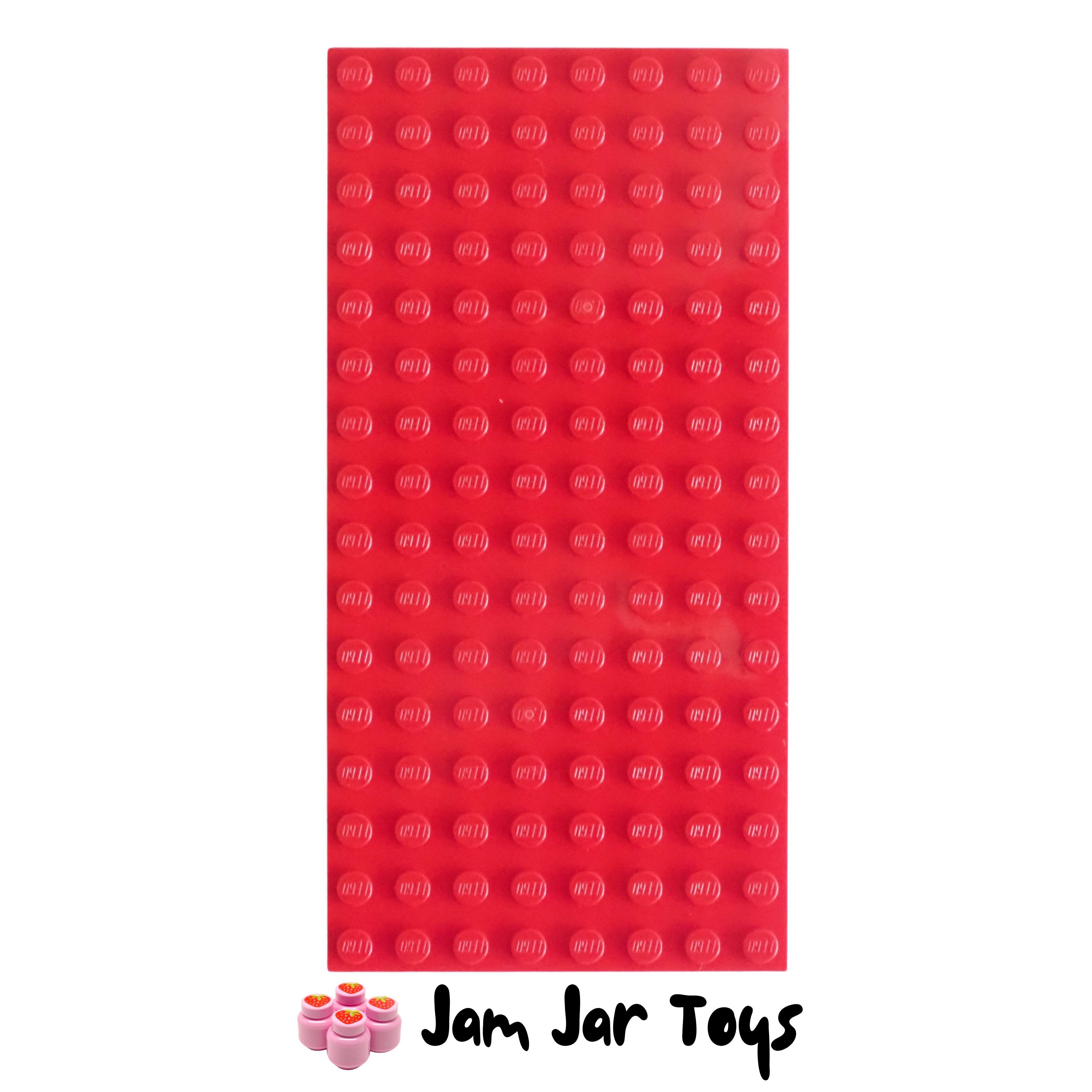 LEGO Base Plate - Red 8 x 16 Stud