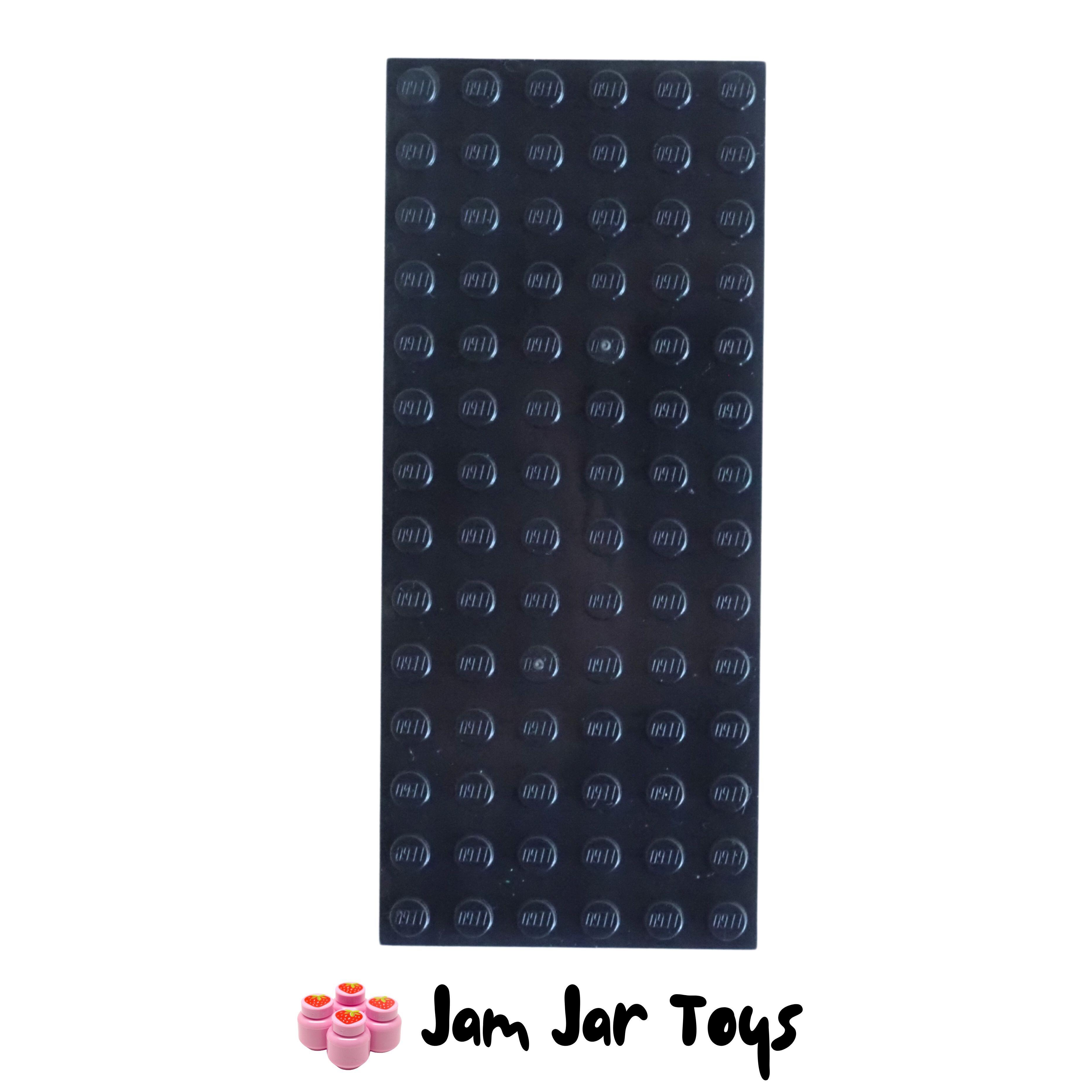 LEGO Base Plate - Black 6 x 14 Stud