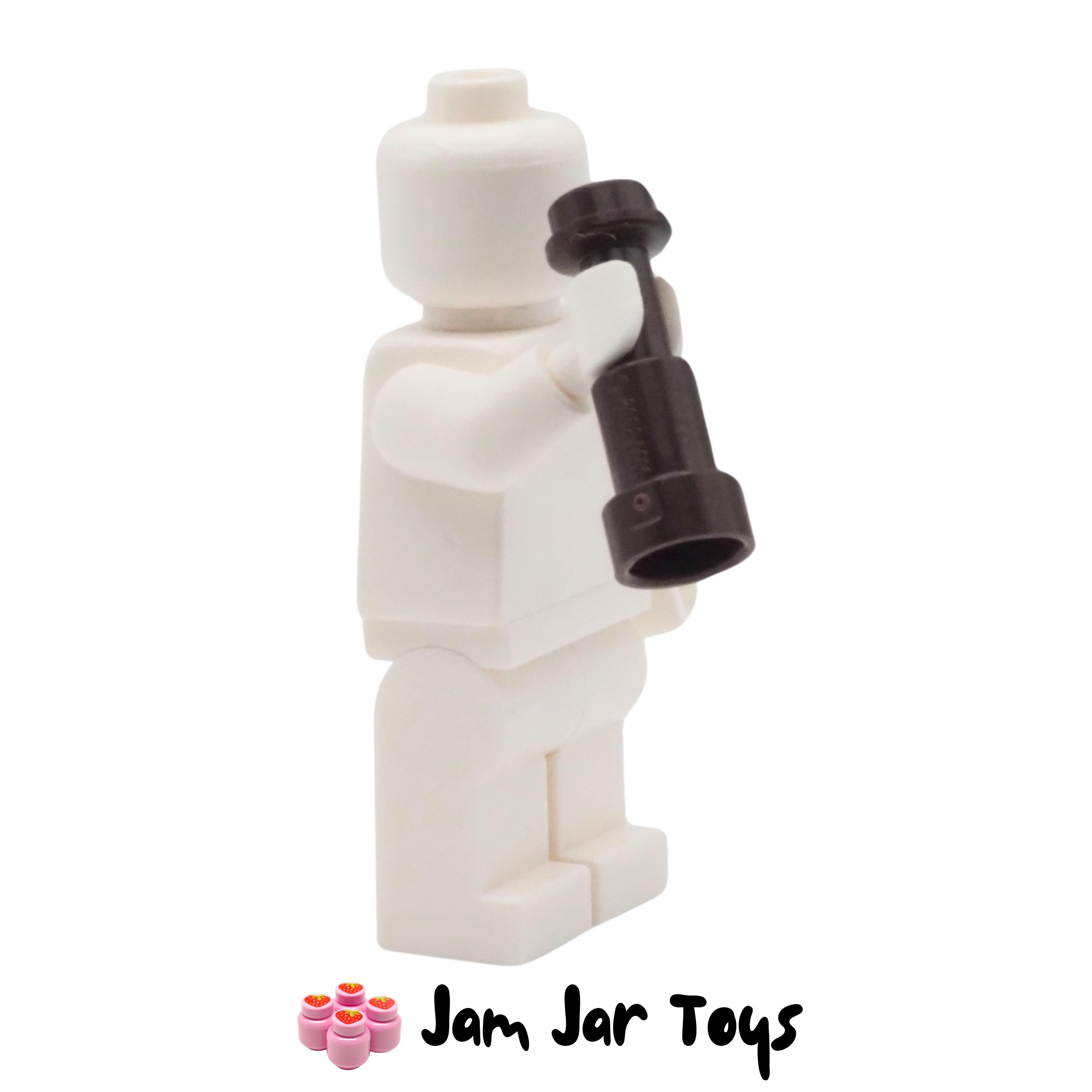 LEGO Dark Brown Telescope / Torch. Round 1 x 1 x 1 2/3.
