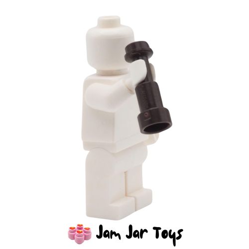 LEGO Dark Brown Telescope / Torch. Round 1 x 1 x 1 2/3.