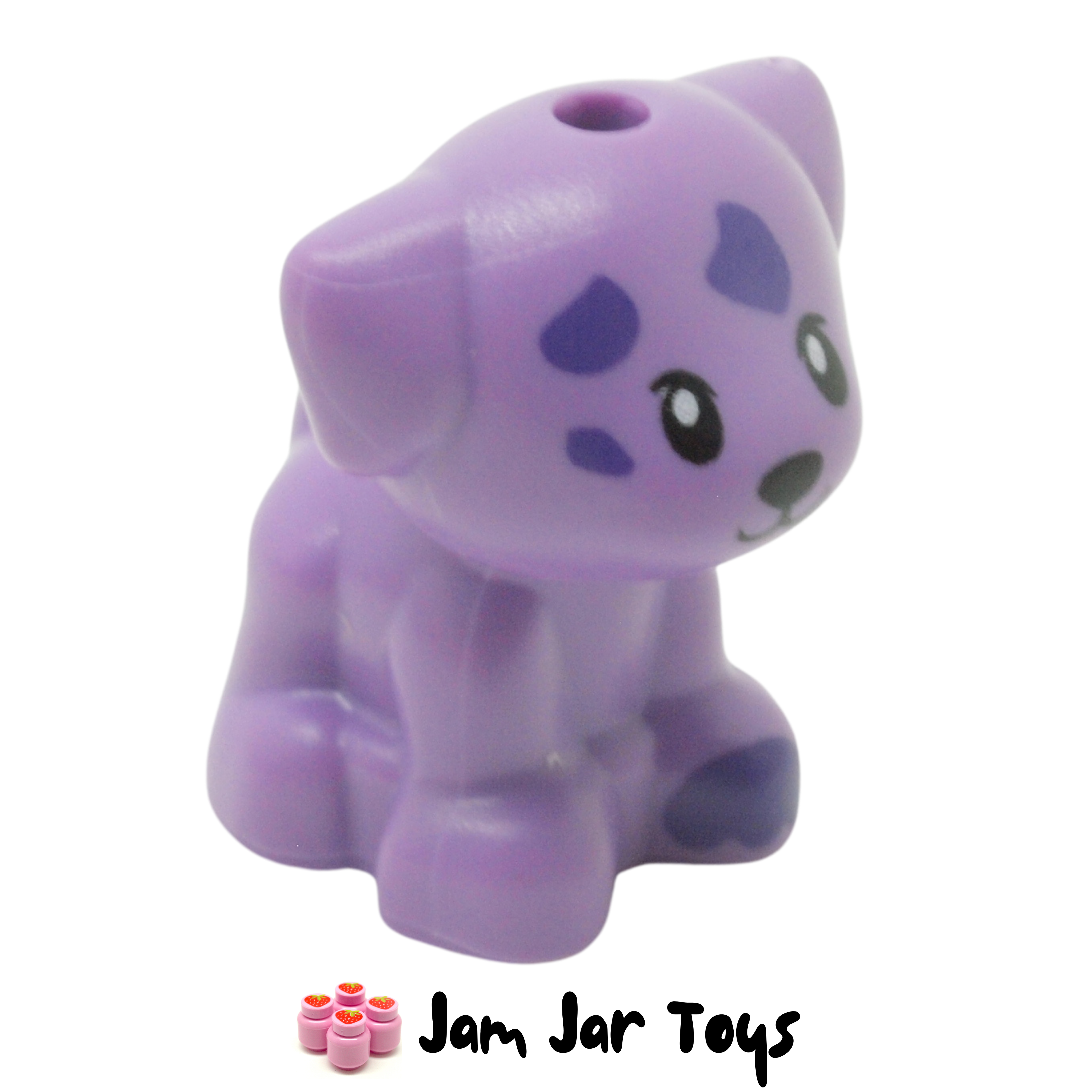 LEGO Dog Puppy medium Lavender