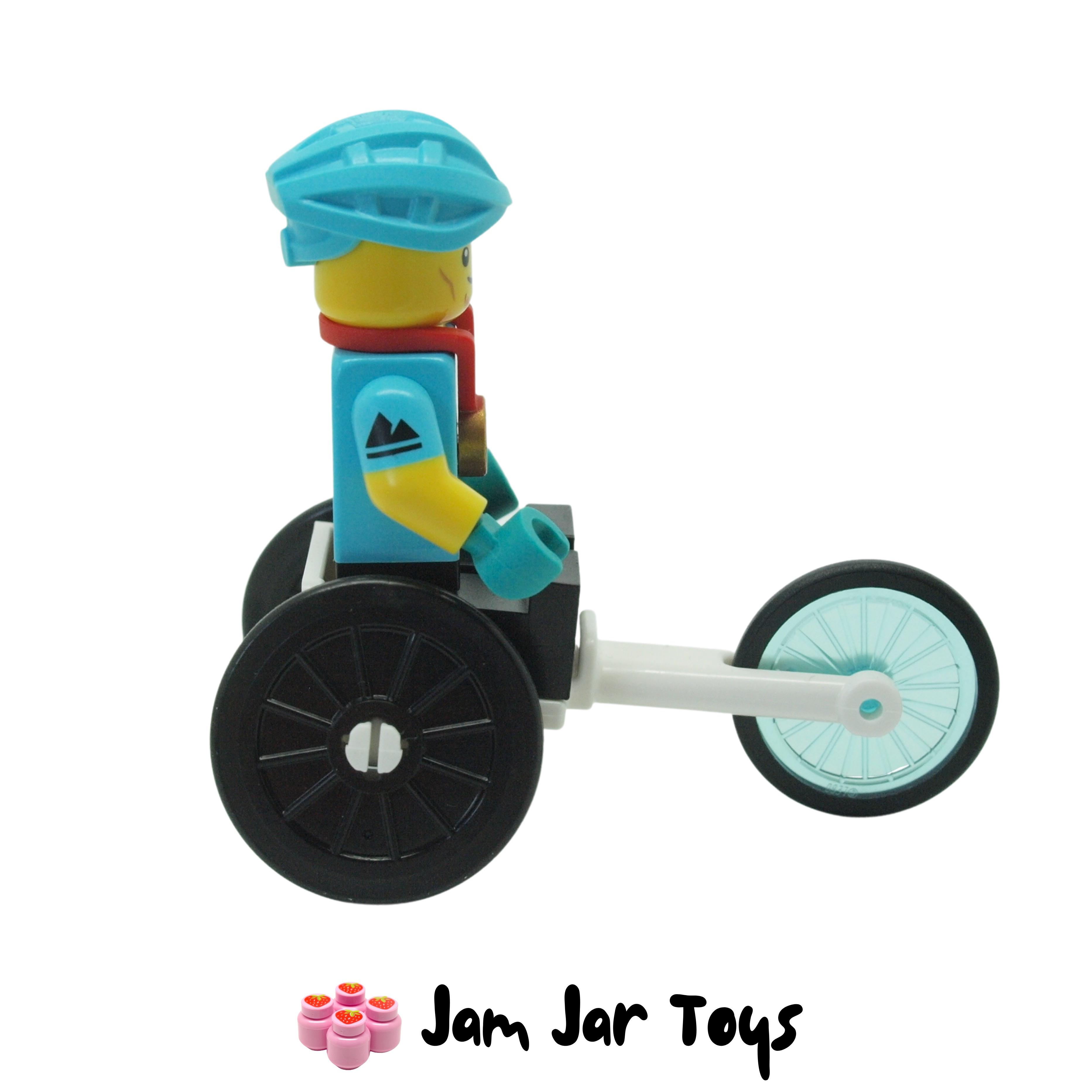 LEGO Wheelchair Racer Minifigure Side View