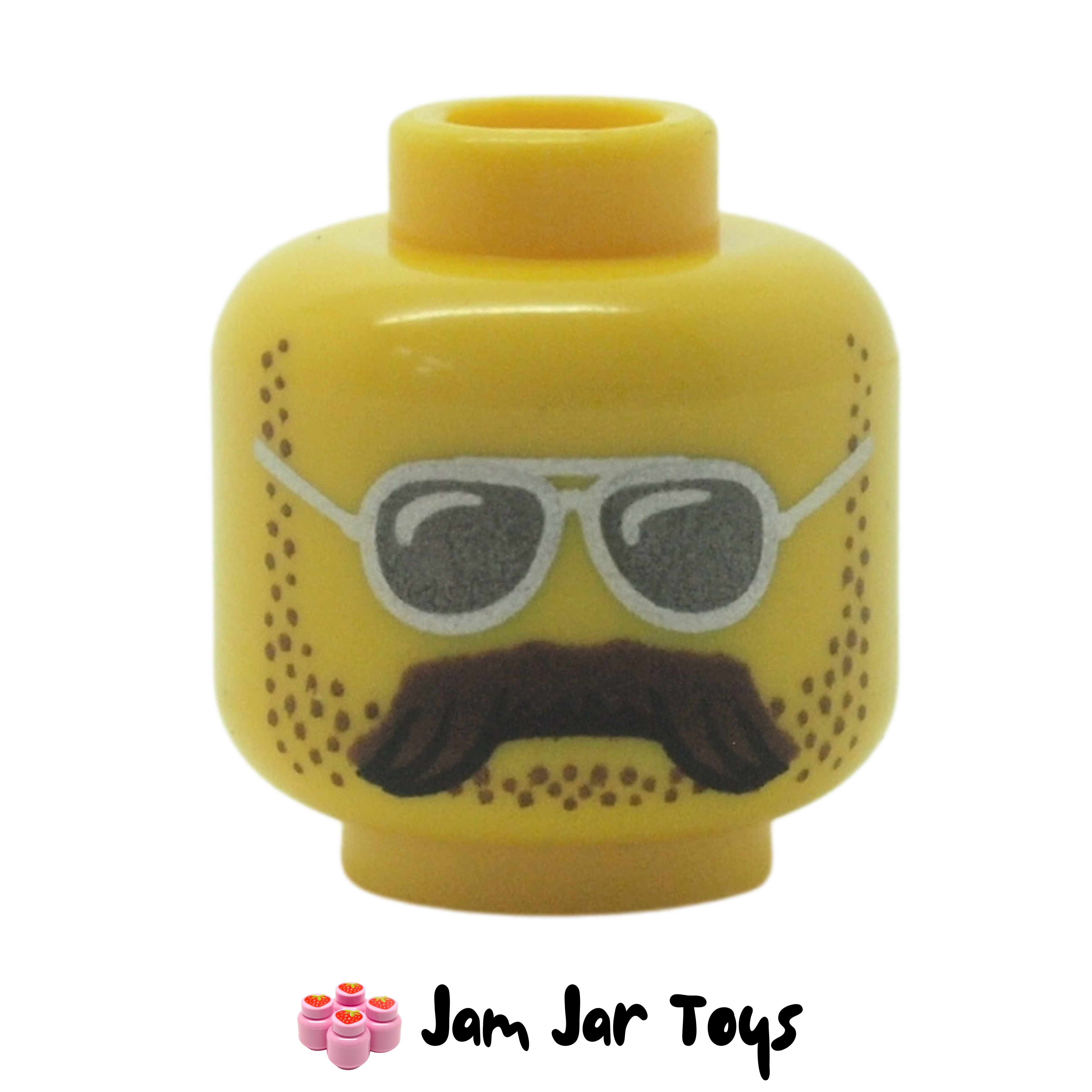 Lego man deals with mustache