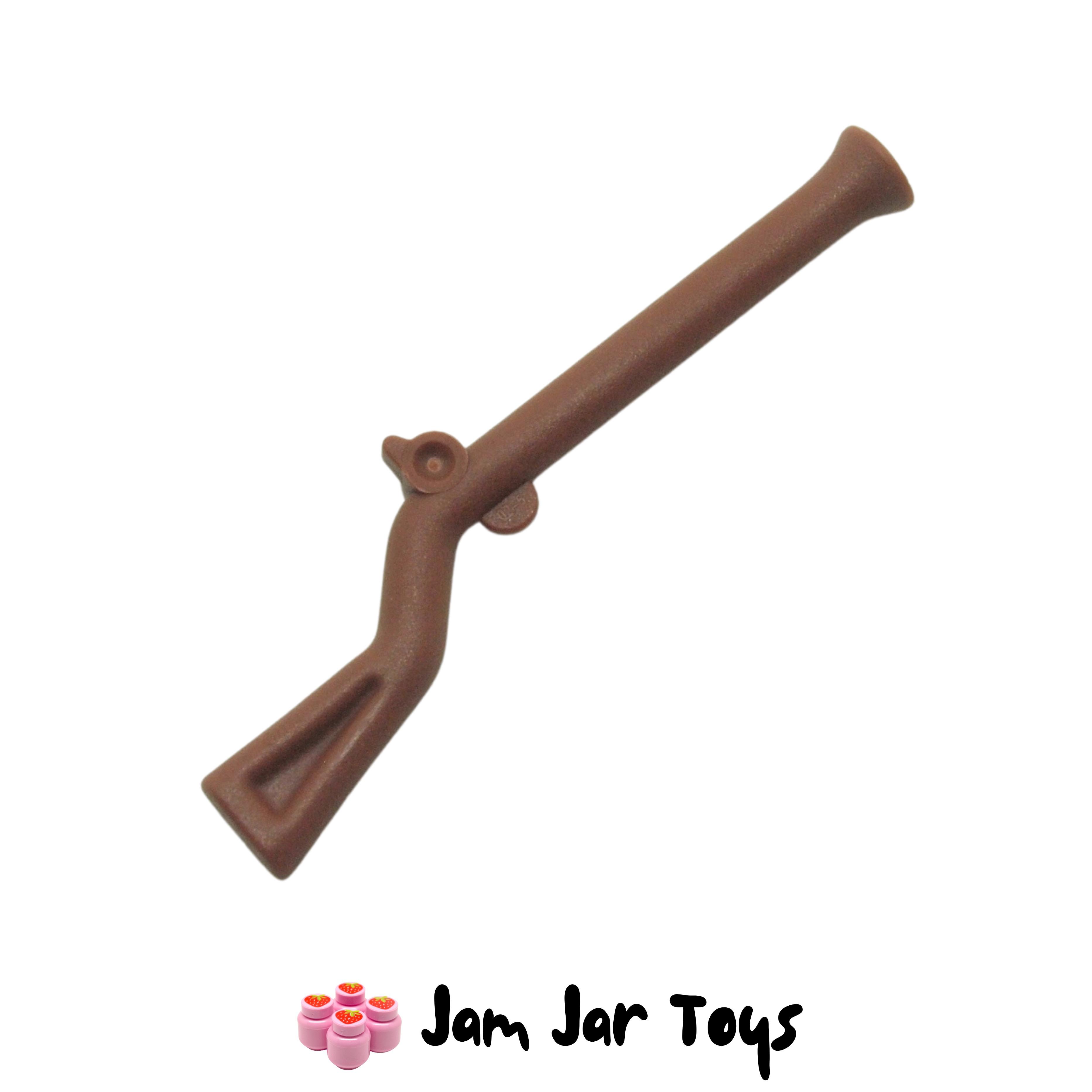 LEGO Flintock Musket Rifle Reddish Brown