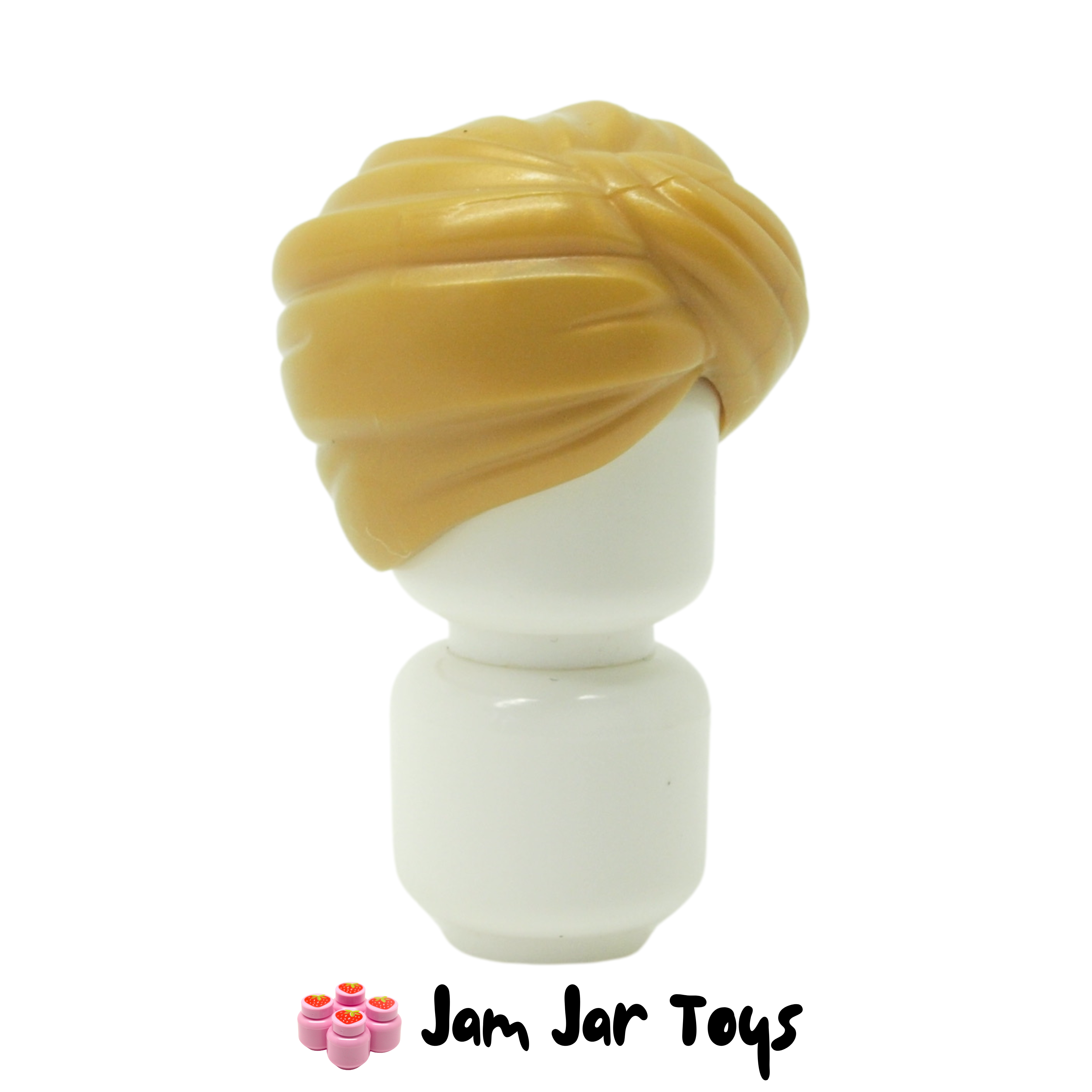 LEGO Professor Quirrell Pearl Gold Turban without Hole