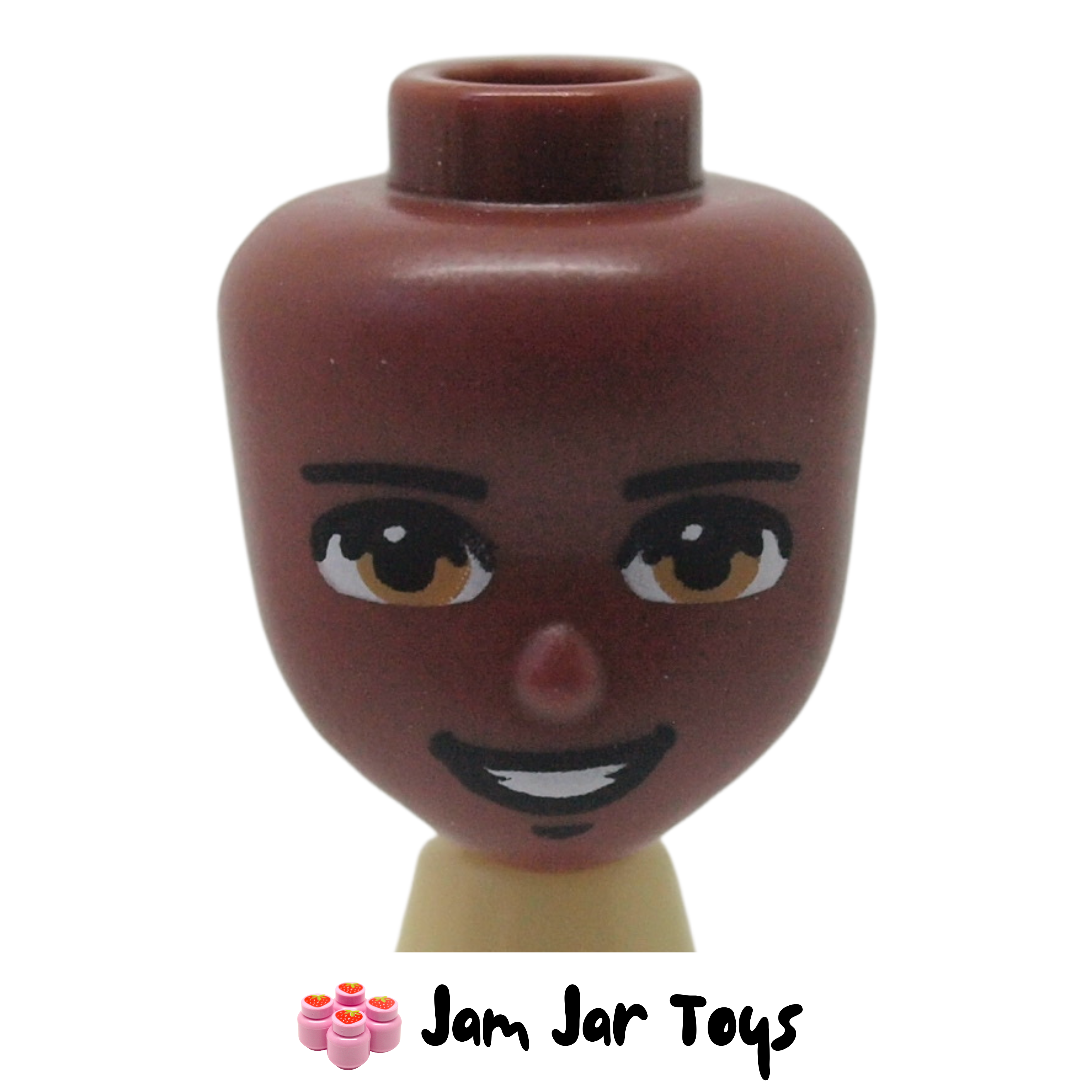 Black lego head deals