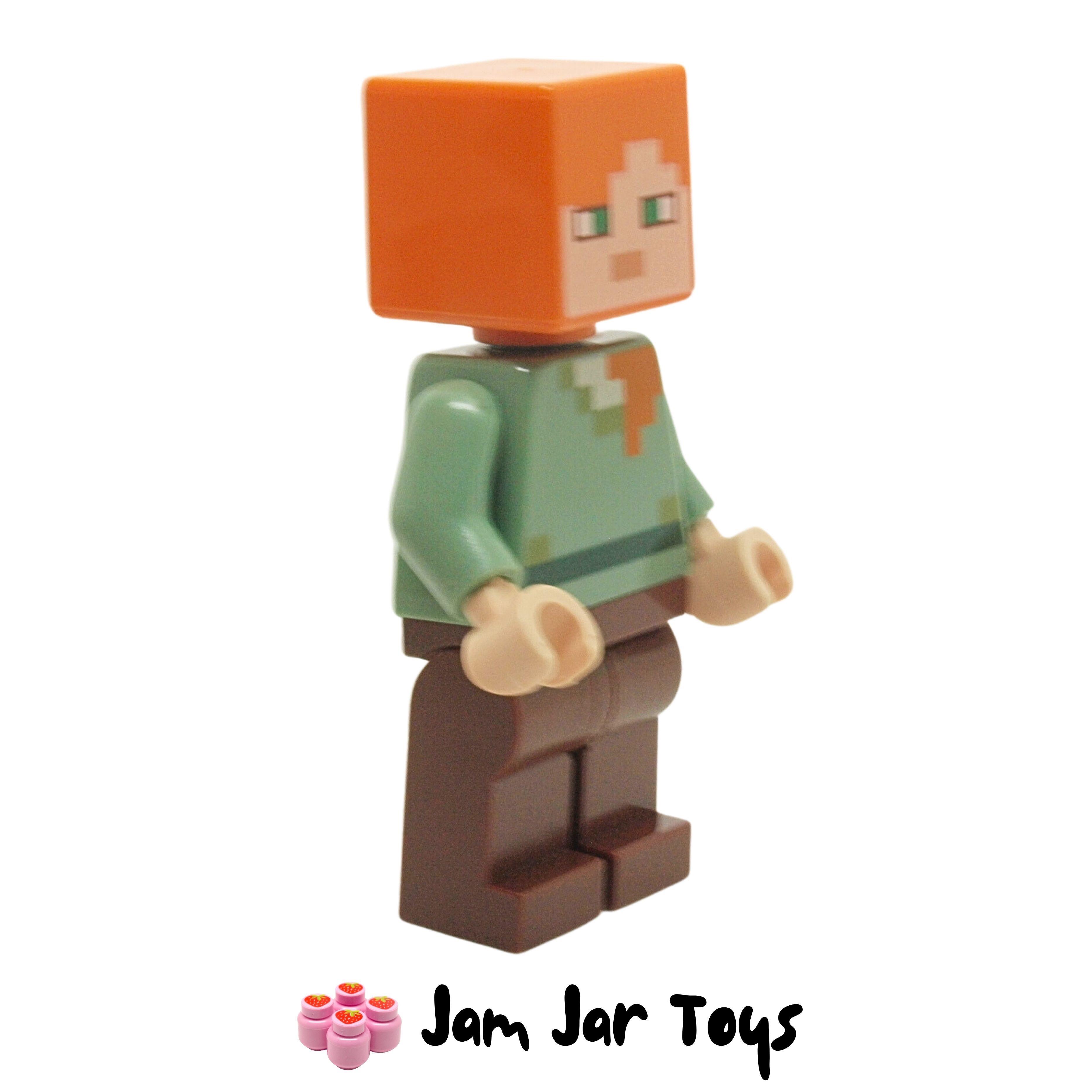 LEGO Alex Minecraft Mini Figure MIN017 21121 21123 21128 21129 21140 R509