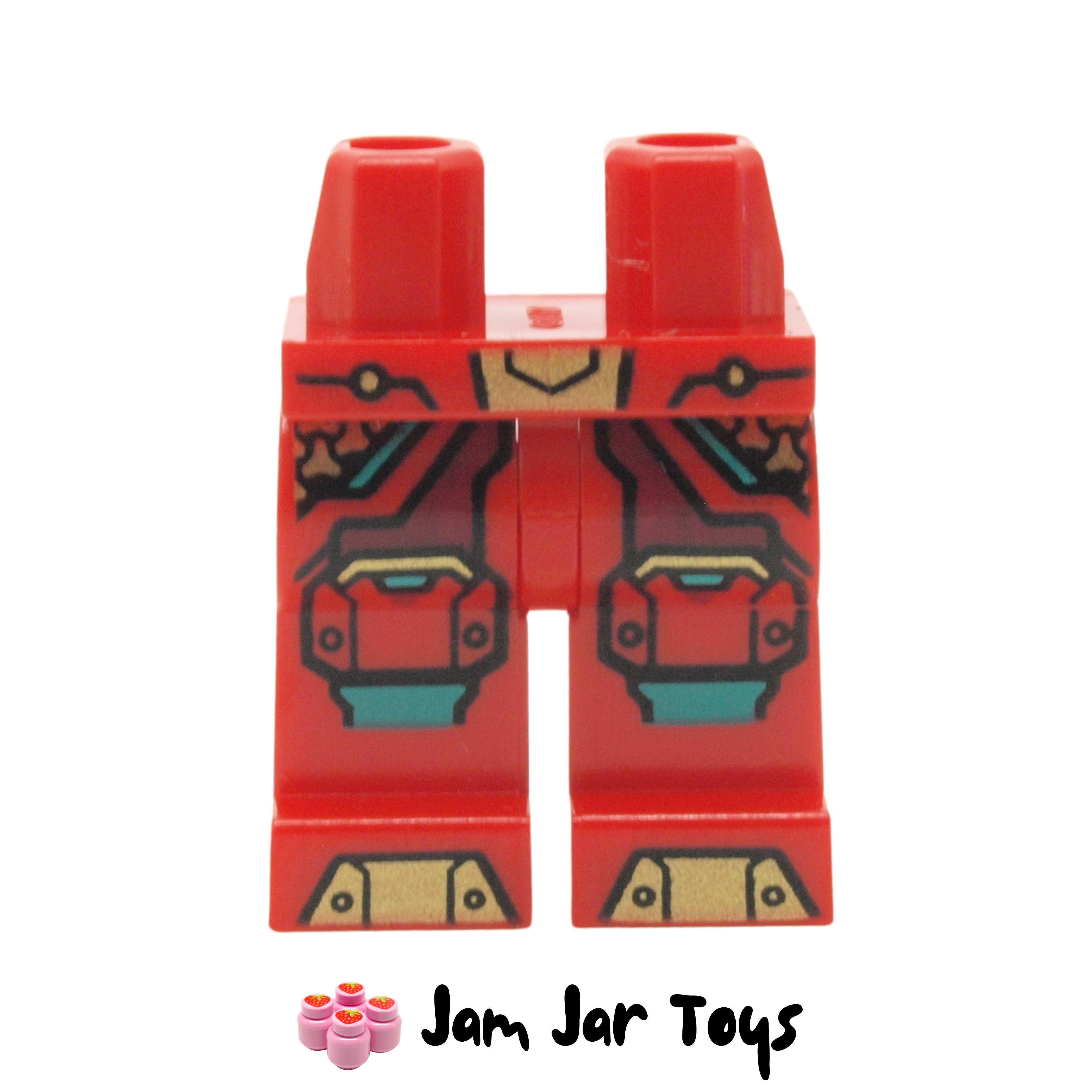 LEGO Dark Turquoise Legs with Gold and Lavender Armour.