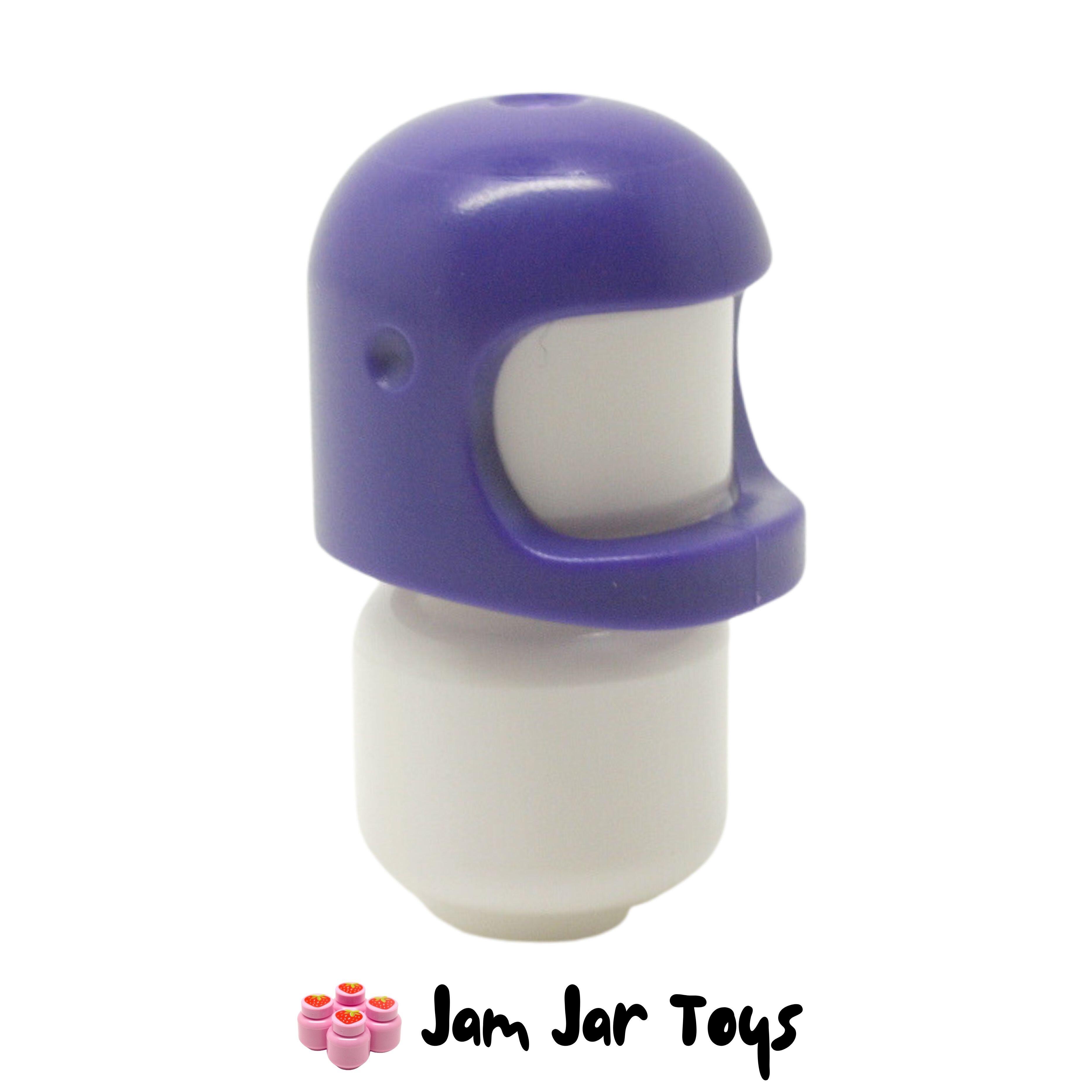 LEGO Dark Purple Helmet Classic, New Mold 2019.