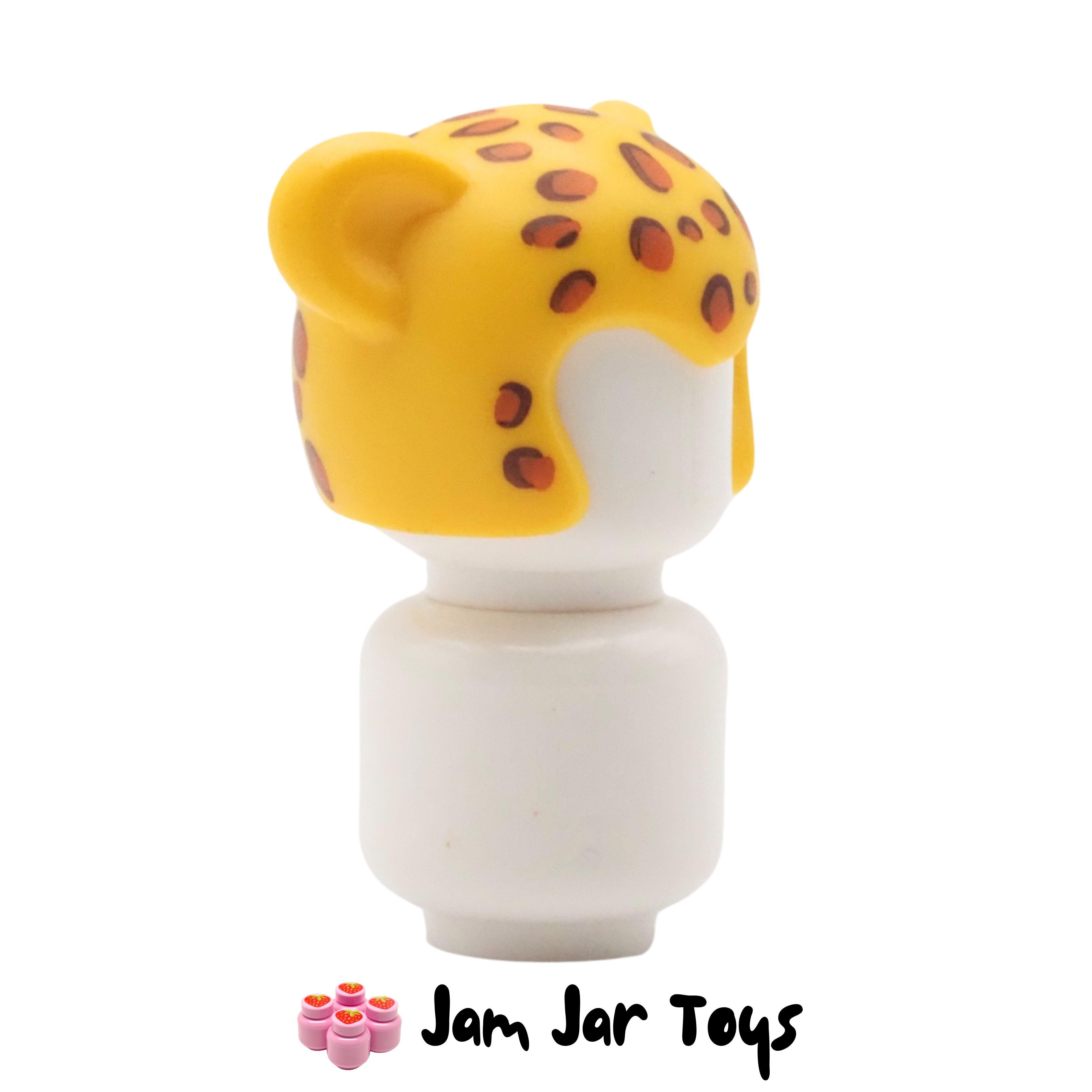 LEGO Yellow Cheetah Spotted Mask with Ears