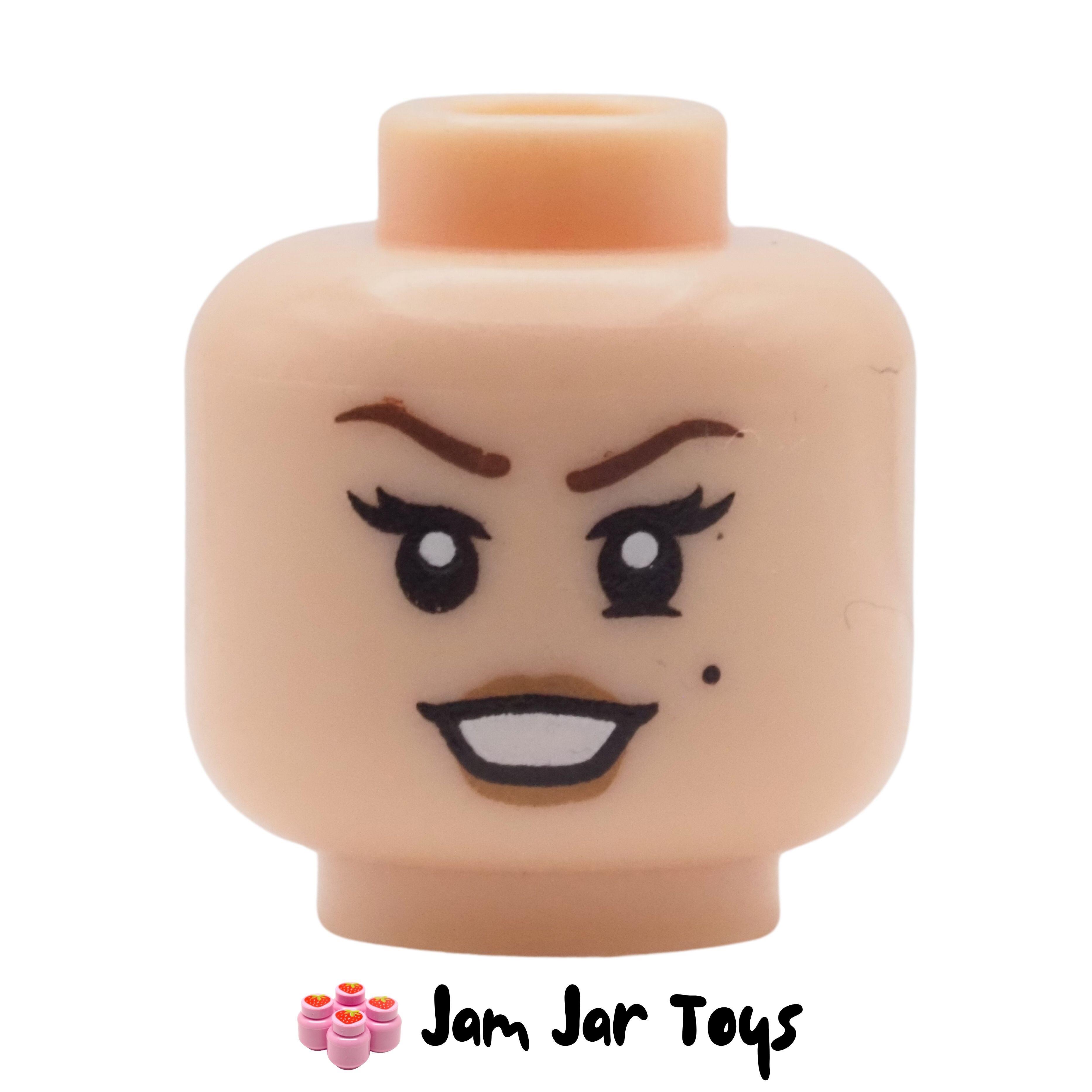 LEGO Light Nougat March Harriet Head, Beauty Mark on Left Cheek