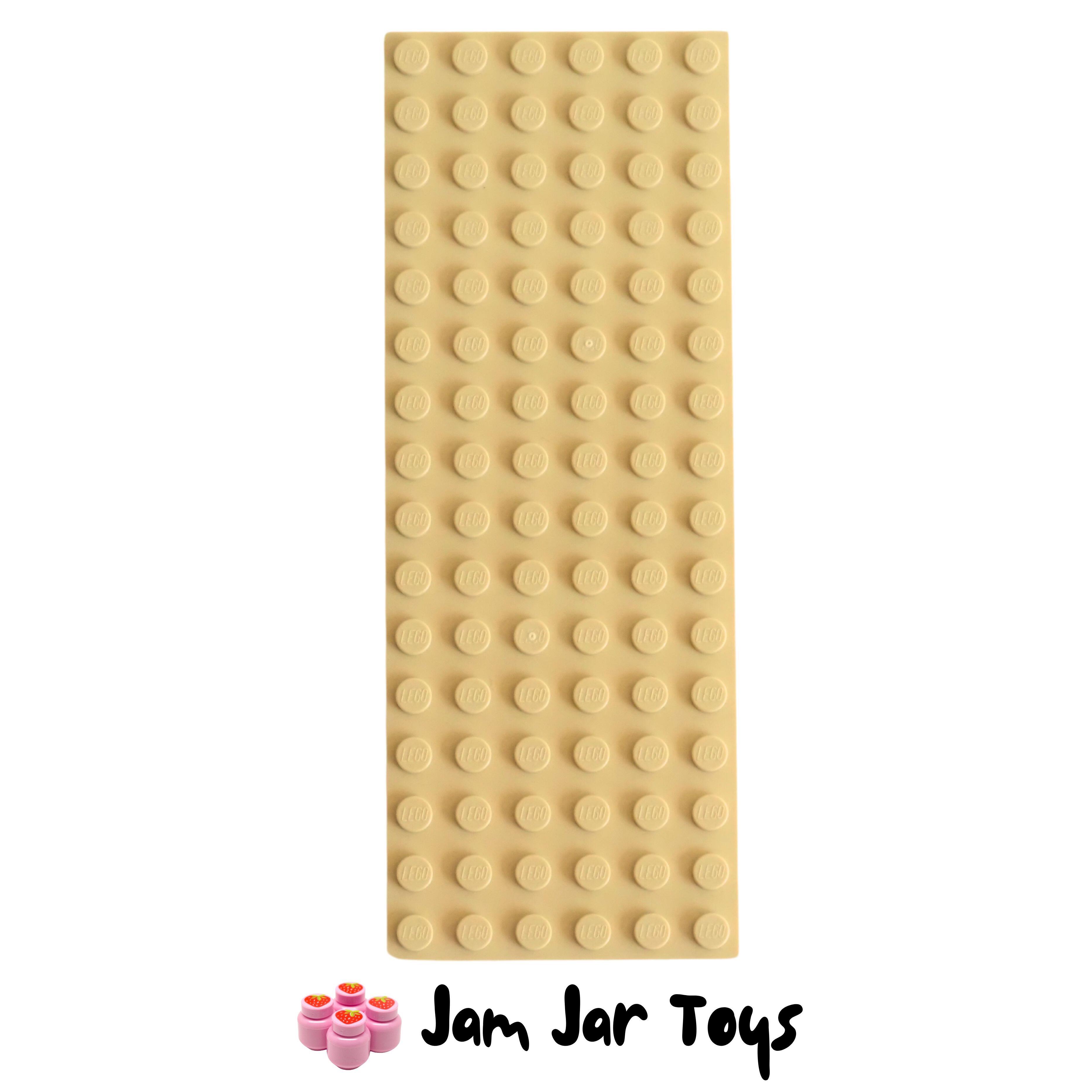 LEGO Base Plate - Tan 6 x 16 Stud