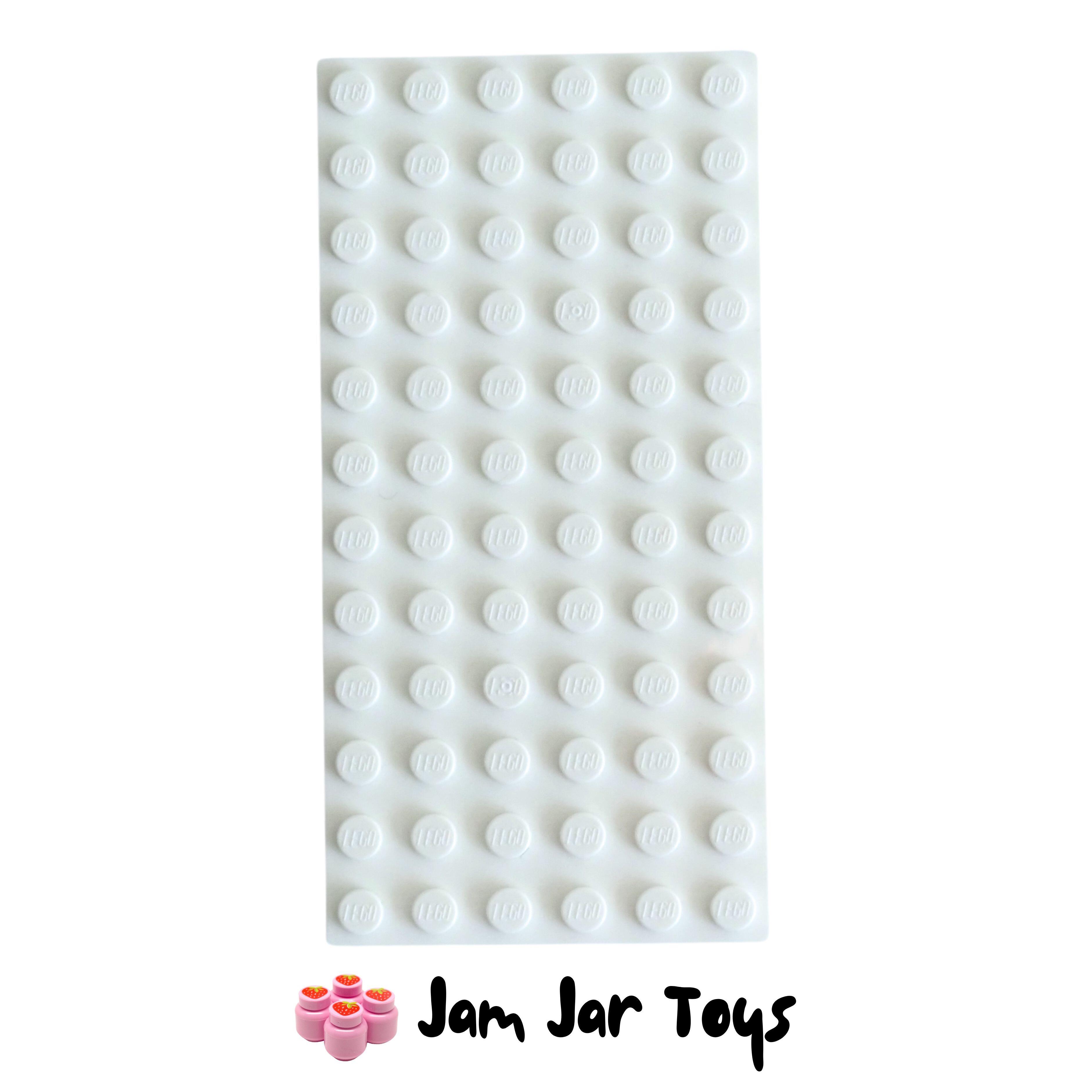 LEGO Base Plate - White 6 x 12 Stud