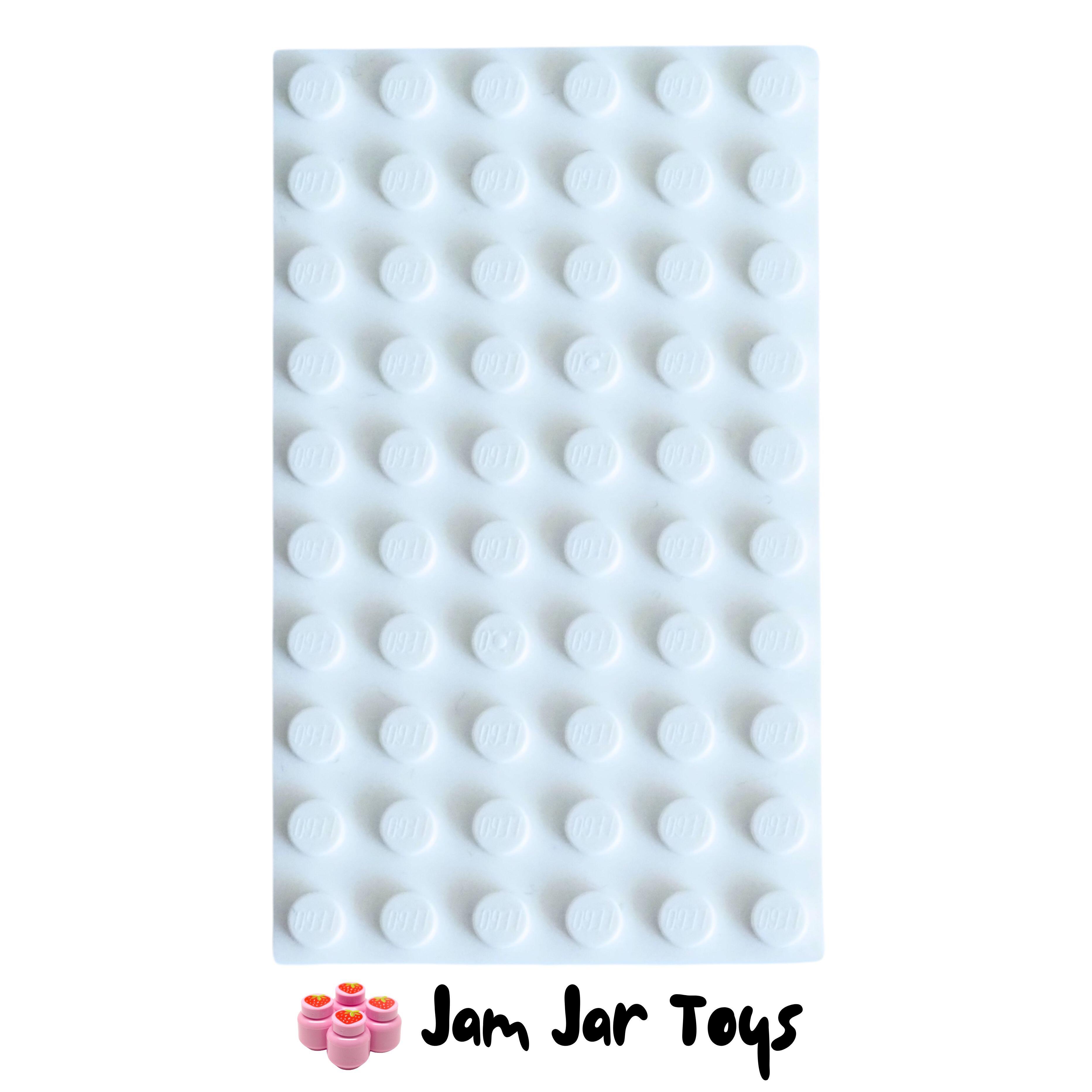 BP80 White 6 x 10 LEGO Base Plate 4528341