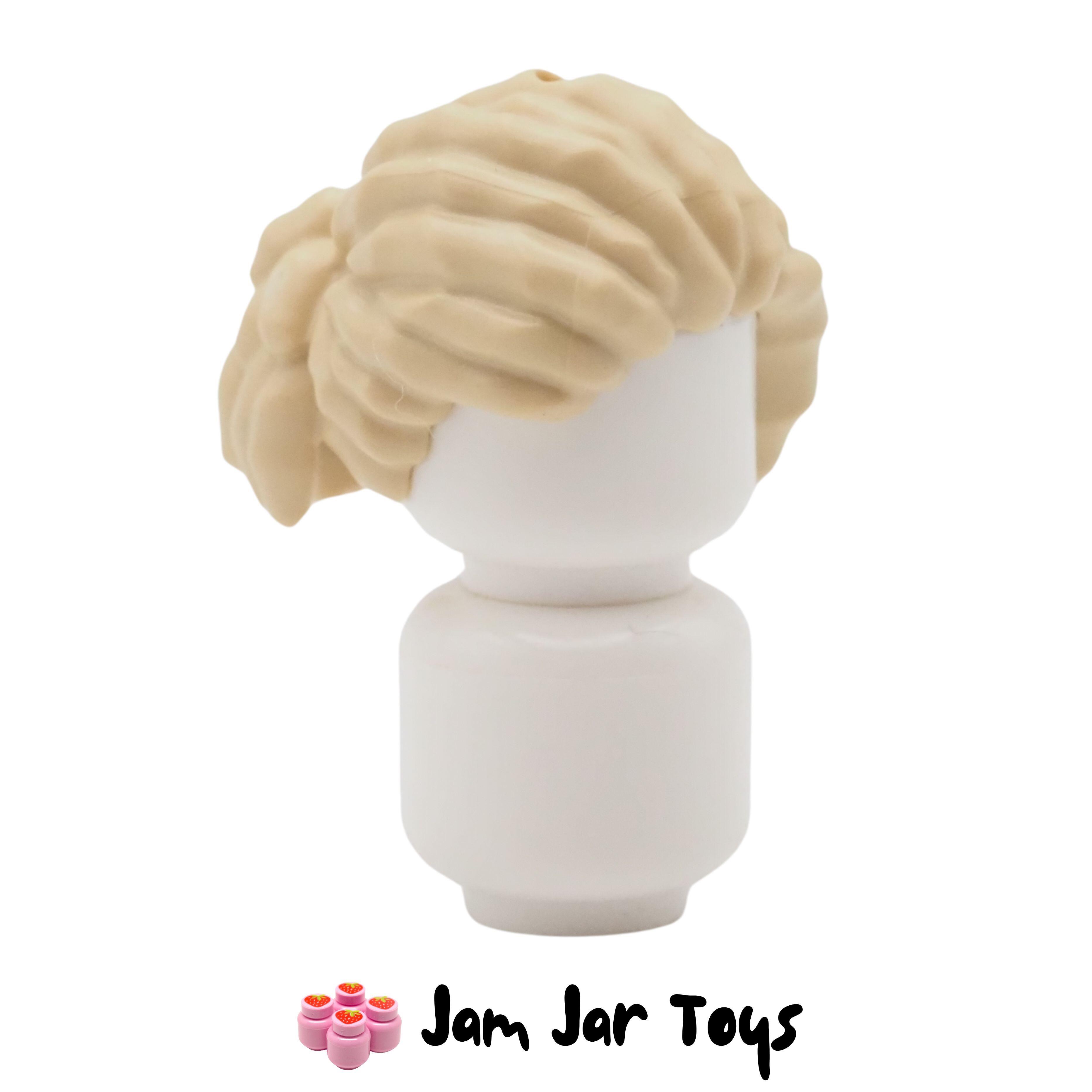LEGO Tan Knotted Dreadlock Hair