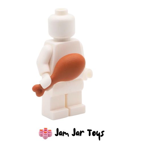 LEGO Food – Dark Orange Turkey Drumstick