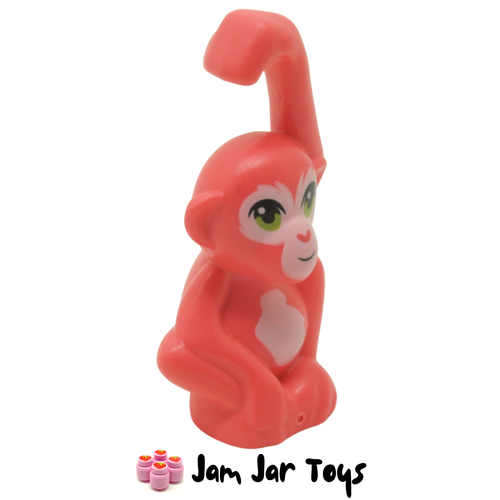 LEGO Monkey Vibrant Coral
