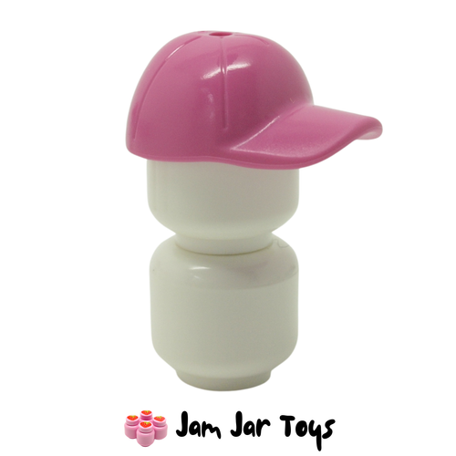 LEGO Dark Pink Short Curved Bill Cap