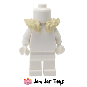 LEGO® Tan Fur Collar Minifigure Accessory / Neckwear A172