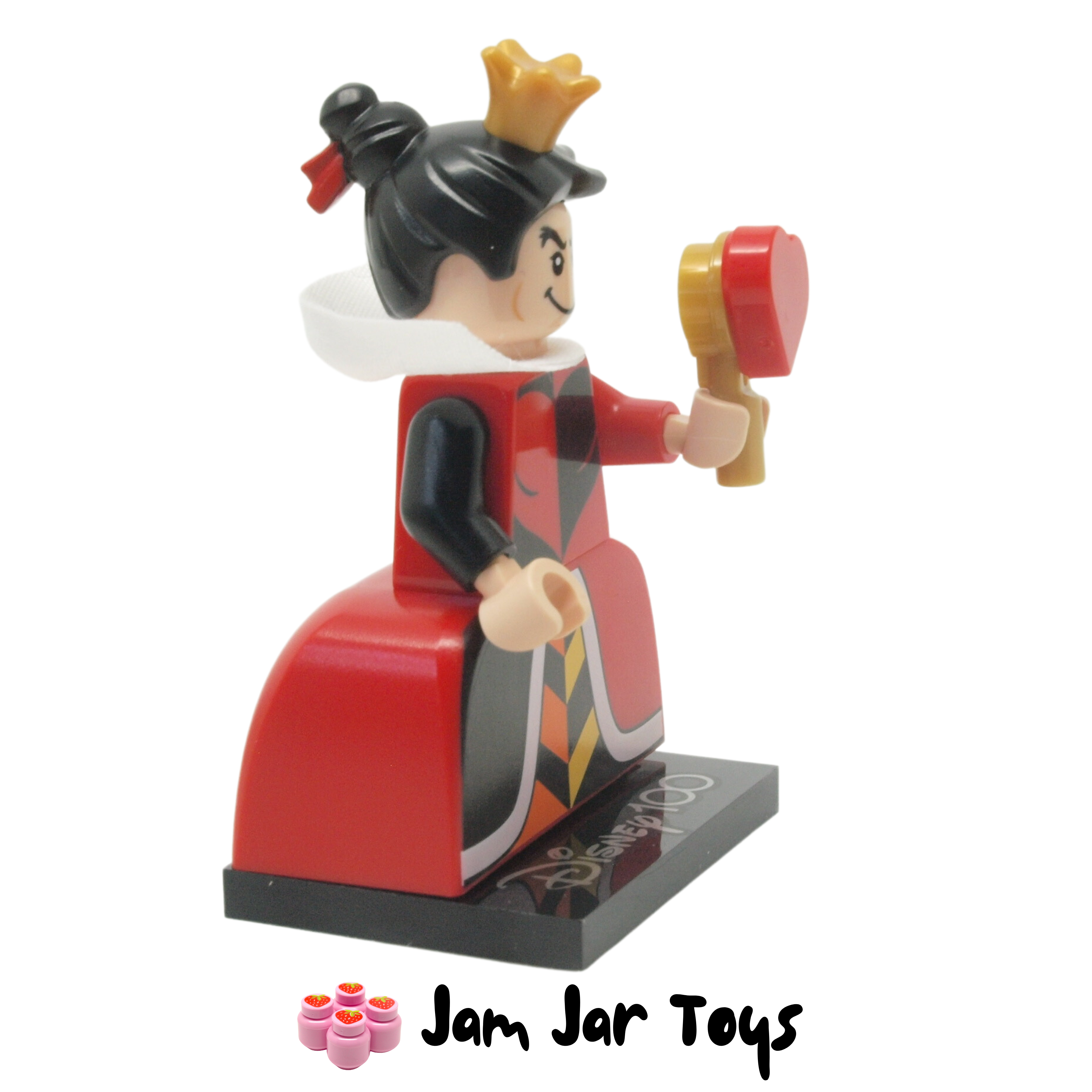 LEGO Queen of Hearts Minifigure Disney 100 Series Alice in