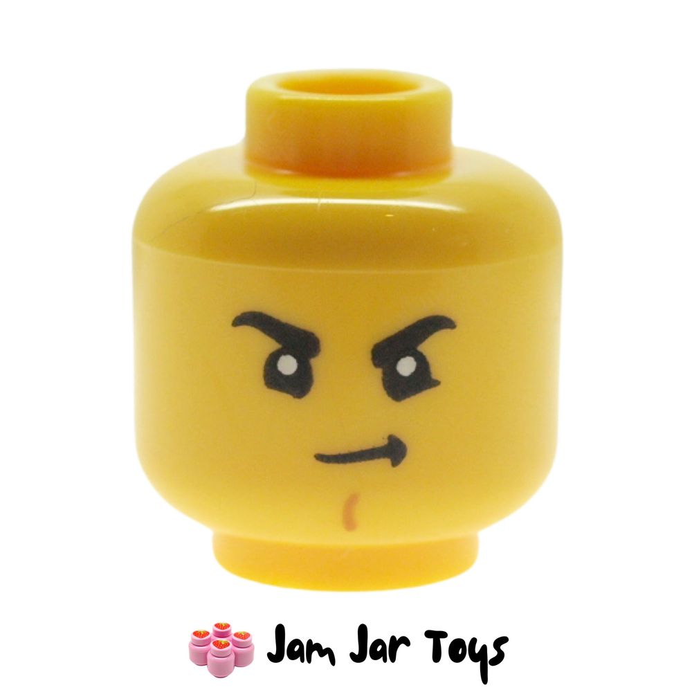 LEGO Cooper Head, Determined Crooked Smile
