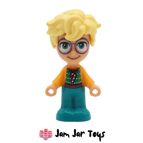 LEGO Friends Micro Doll - OLLY - Christmas Sweater with Candy Cane