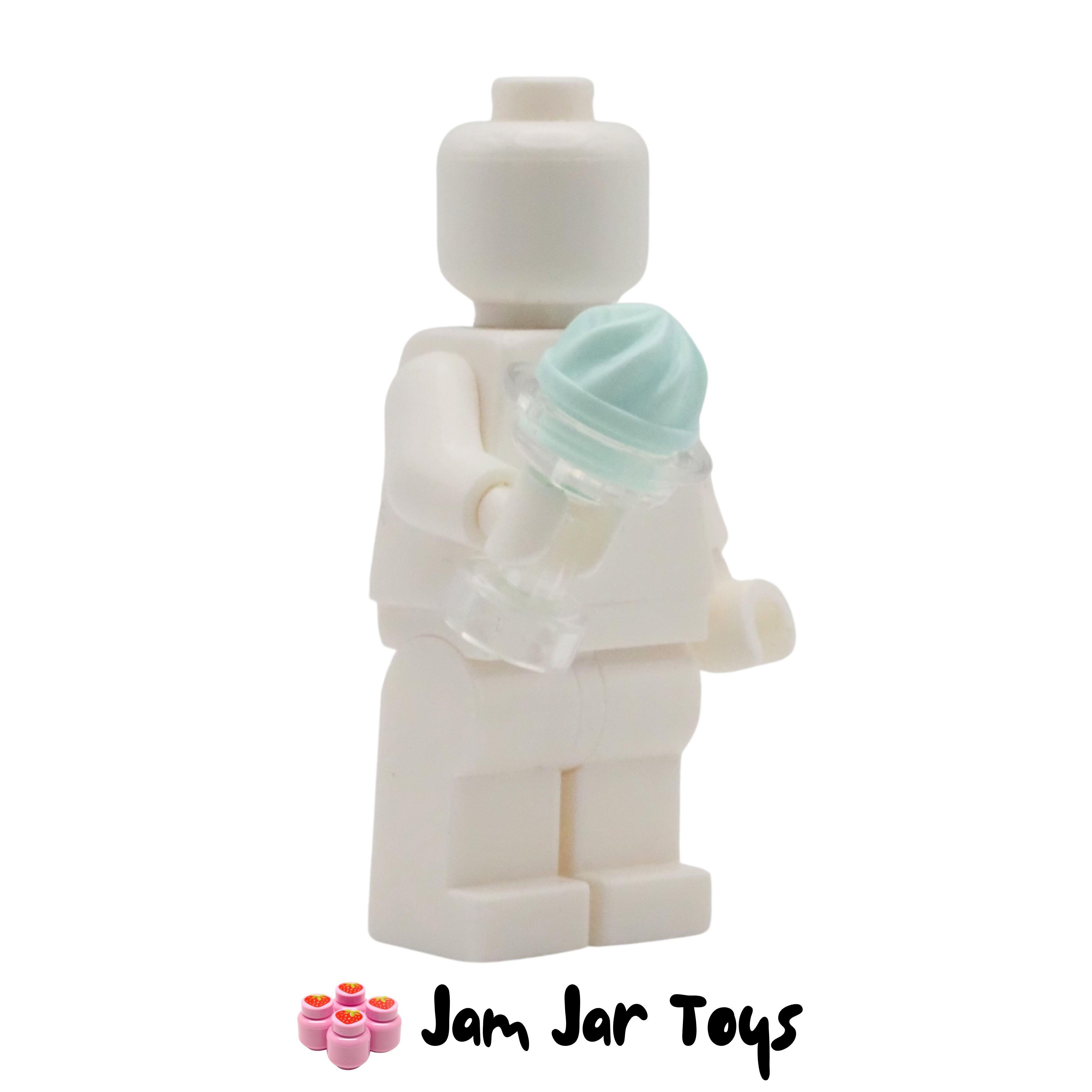 LEGO Trans Clear Sundae Dish With Aqua / Mint Ice Cream