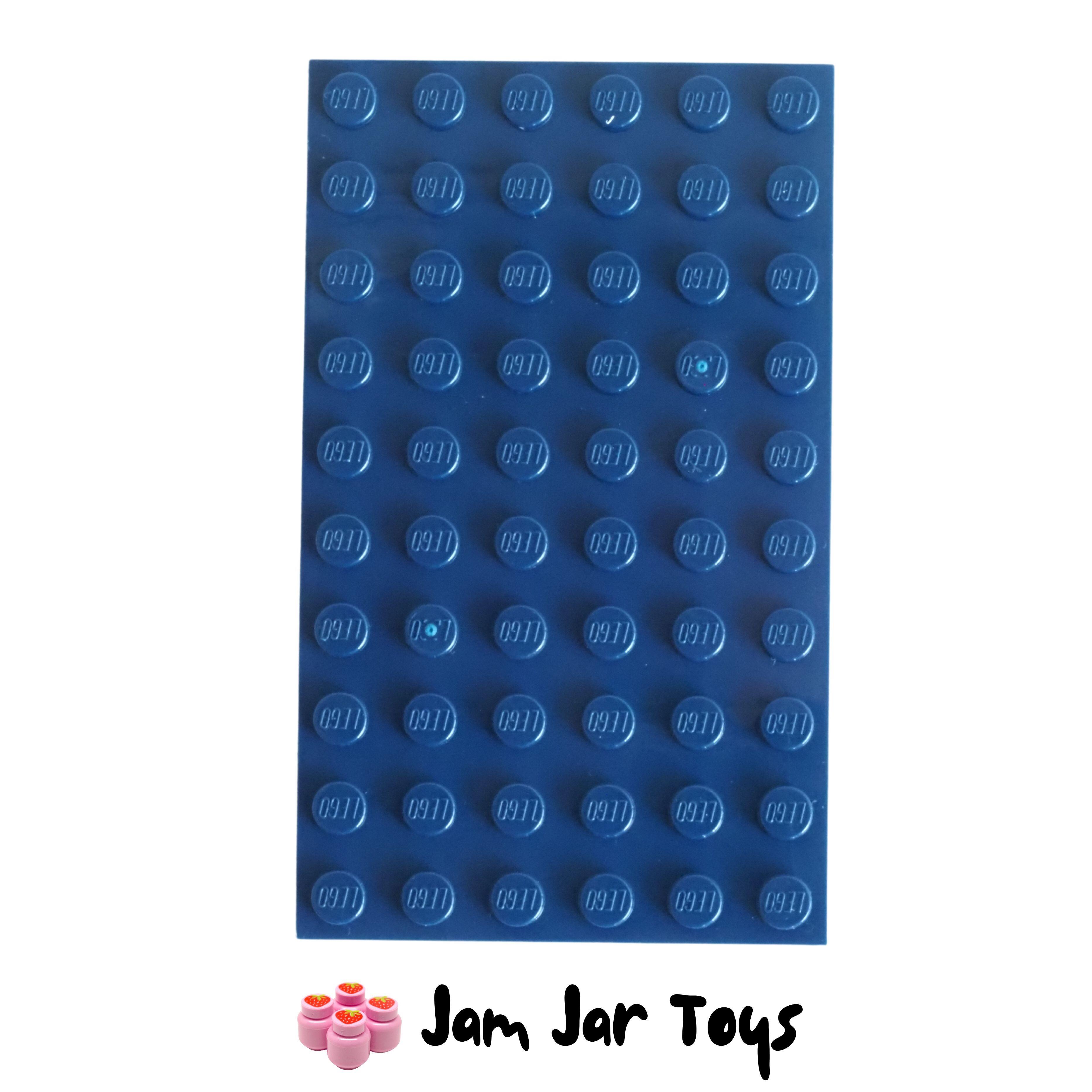 LEGO Base Plate - Dark Blue 6 x 10 Stud