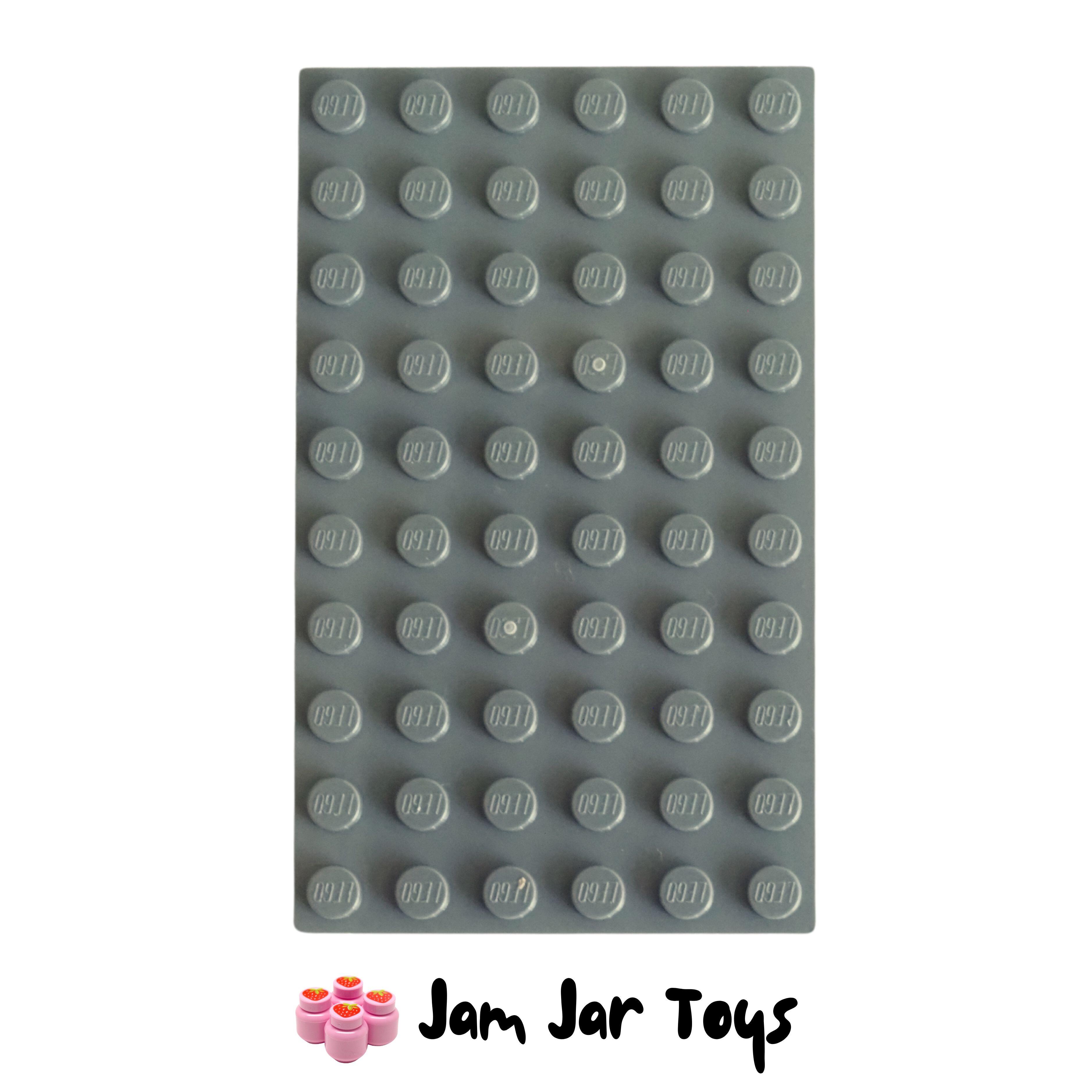 LEGO Base Plate - Dark Bluish Grey 6 x 10 Stud,