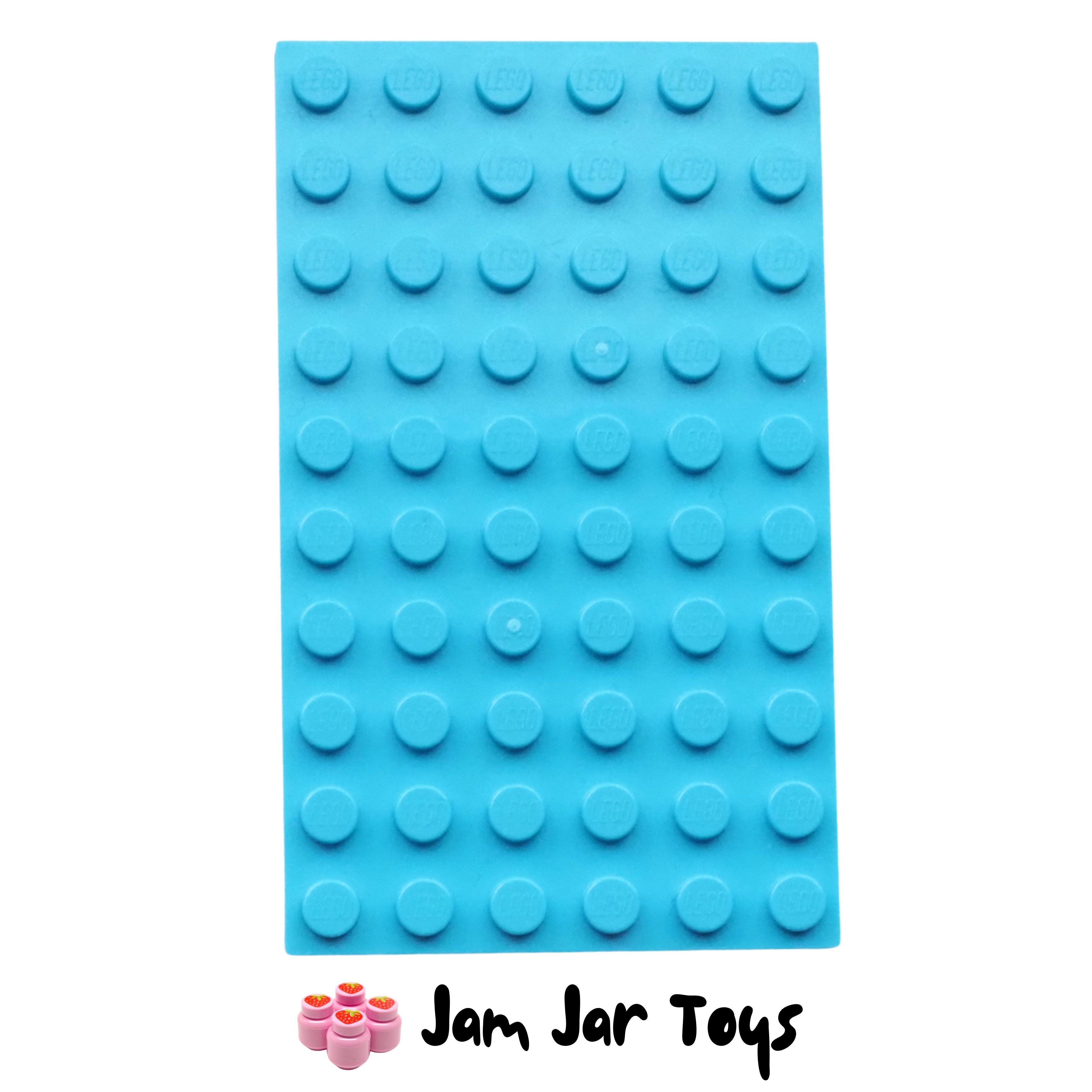 LEGO Medium Azure 6 x 10 LEGO Base Plate BP95