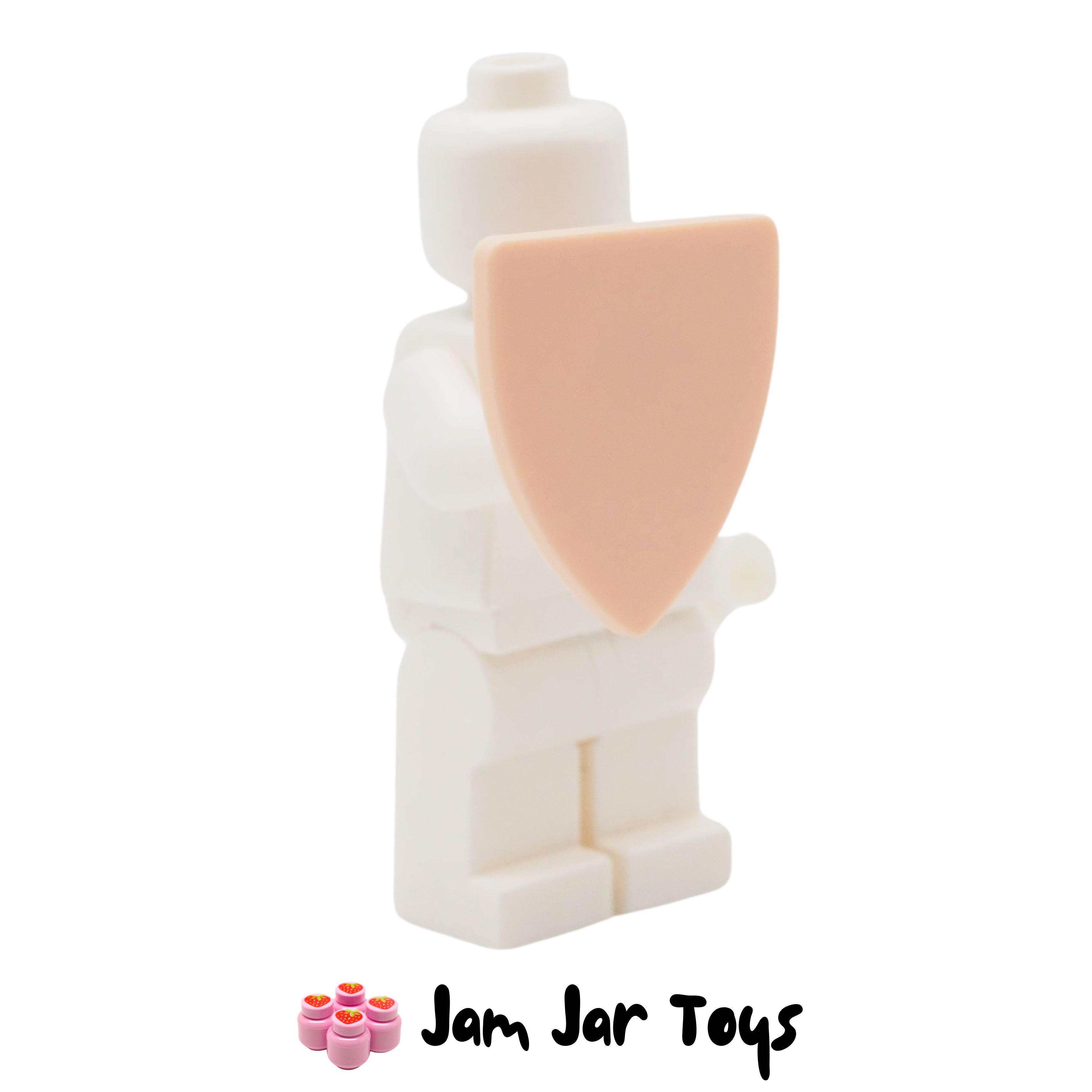 LEGO Light Nougat Triangular Shield.