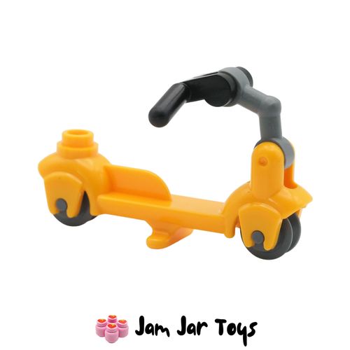 LEGO Part 6547105 – Kick Scooter, Bright Light Orange.