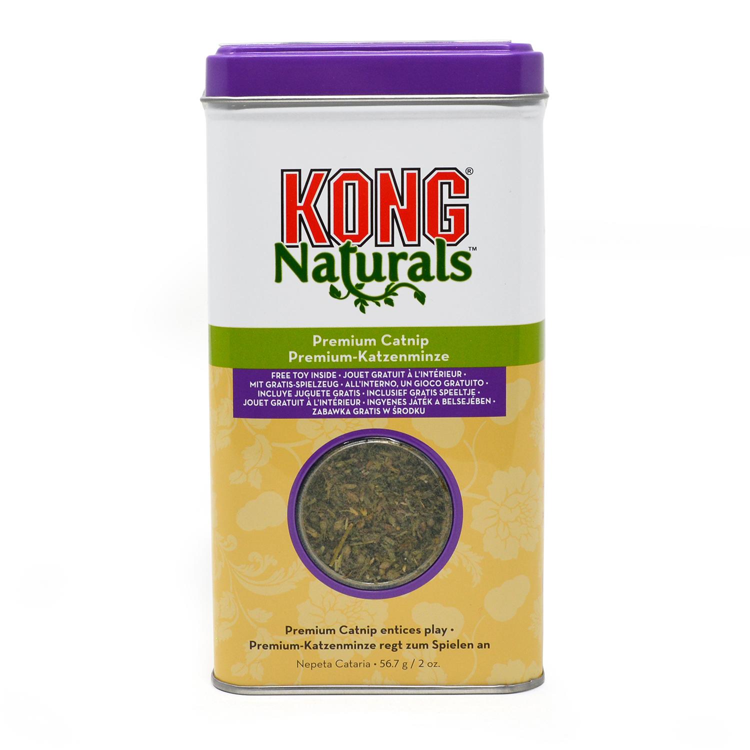 KONG Naturals Premium Catnip, Chat, Commander