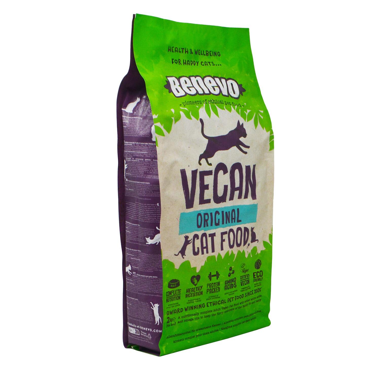 Benevo Original Nutritionally Complete Vegan Cat Food 2kg