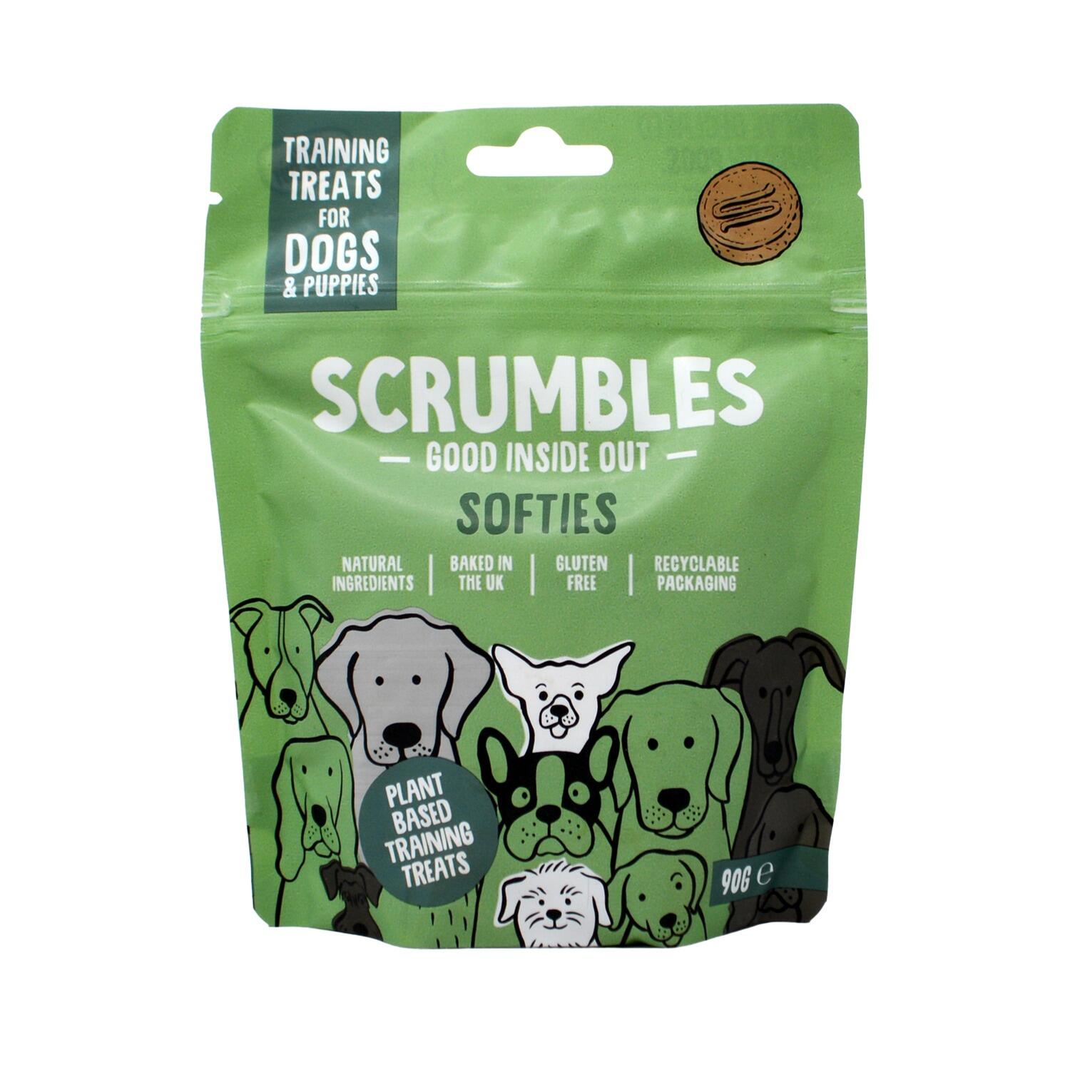 Scrumbles Softies Plant Based Training Treats 90g