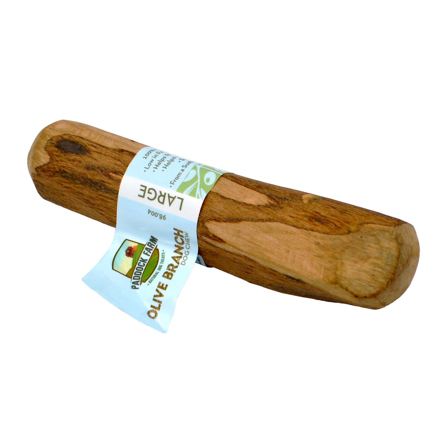 Large Olive Wood Dog Chew from Paddock Farm