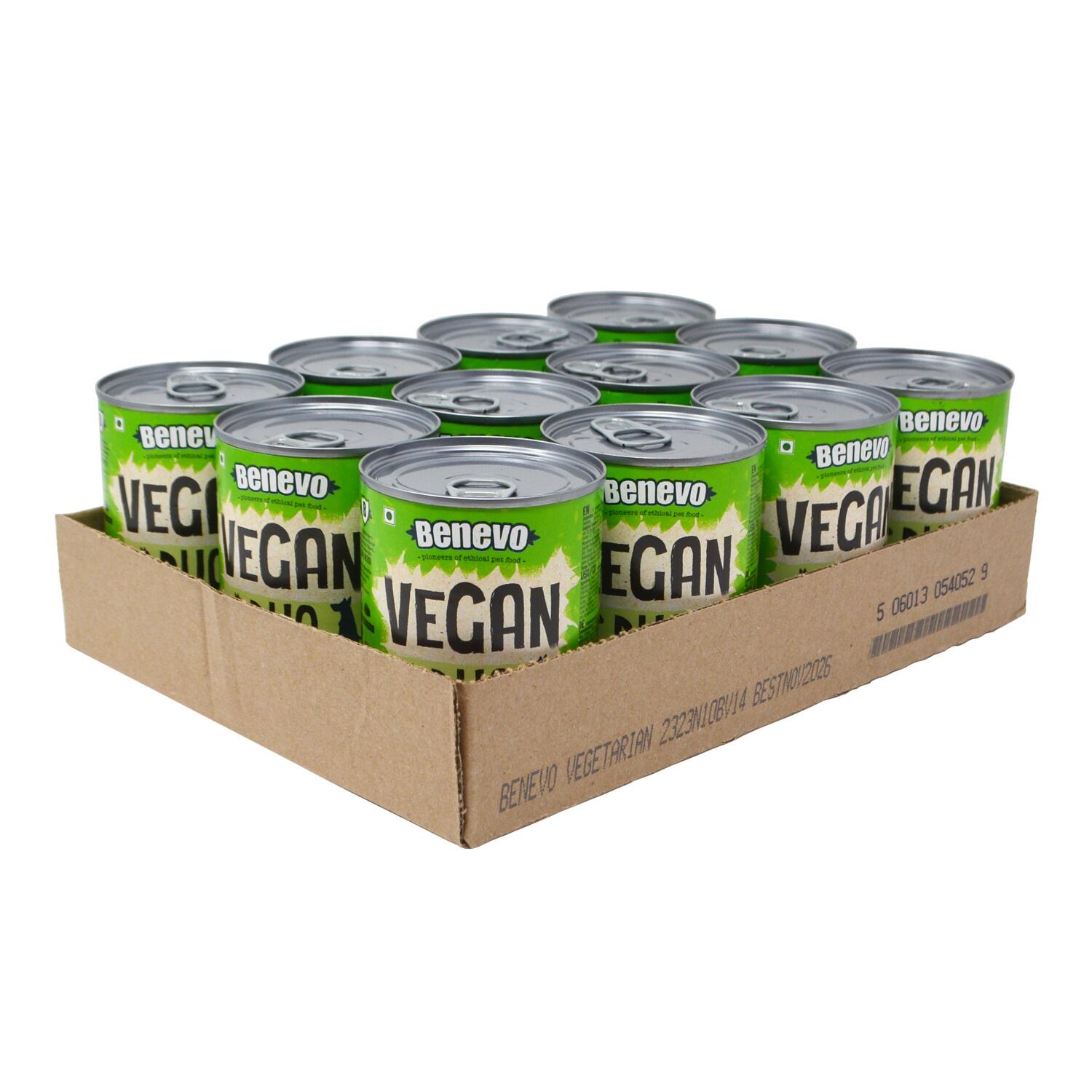 A Bulk Case Of Benevo Duo Complete Vegan Cat and Dog Food