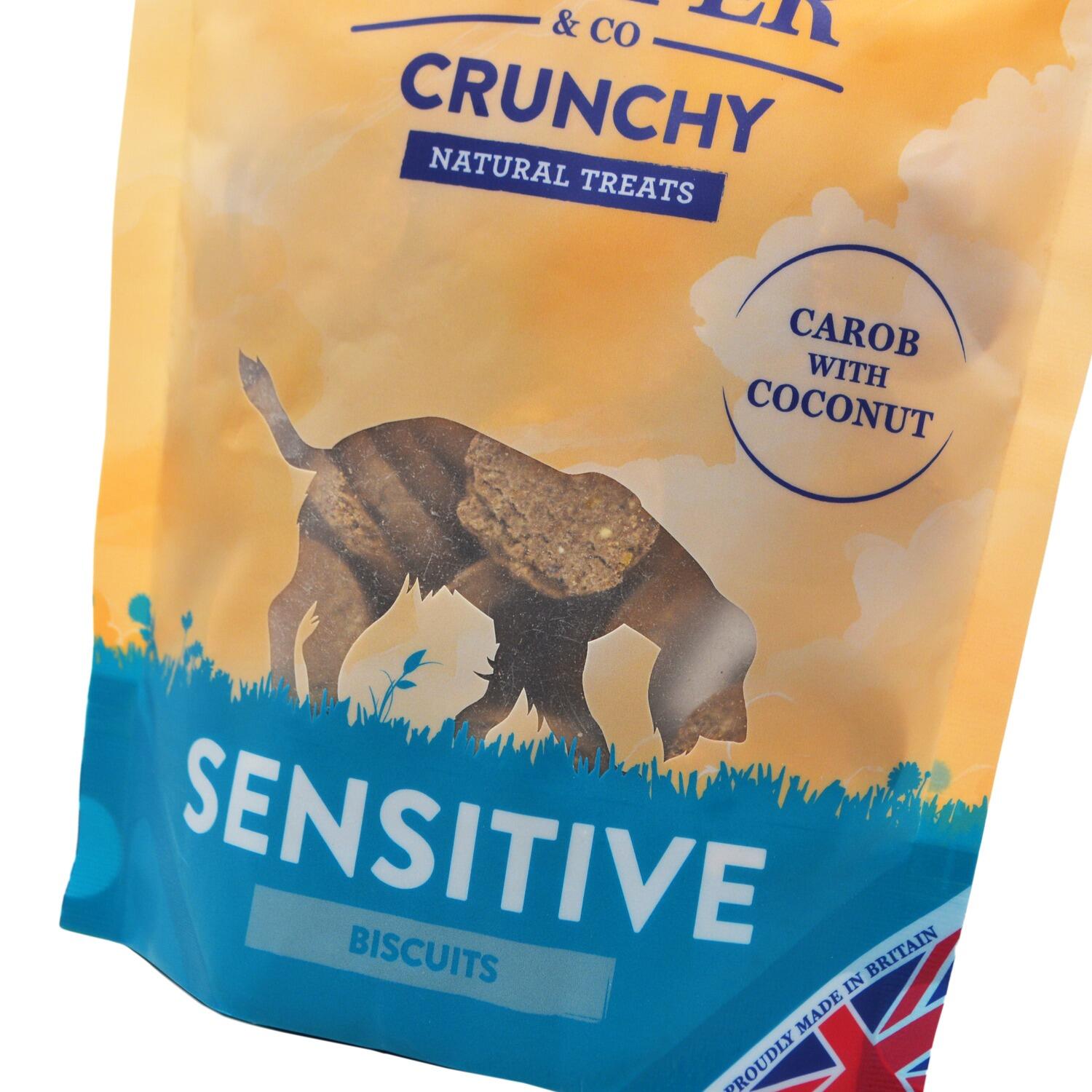 Cooper Co Crunchy Carob with Coconut Sensitive Dog Biscuits 135g