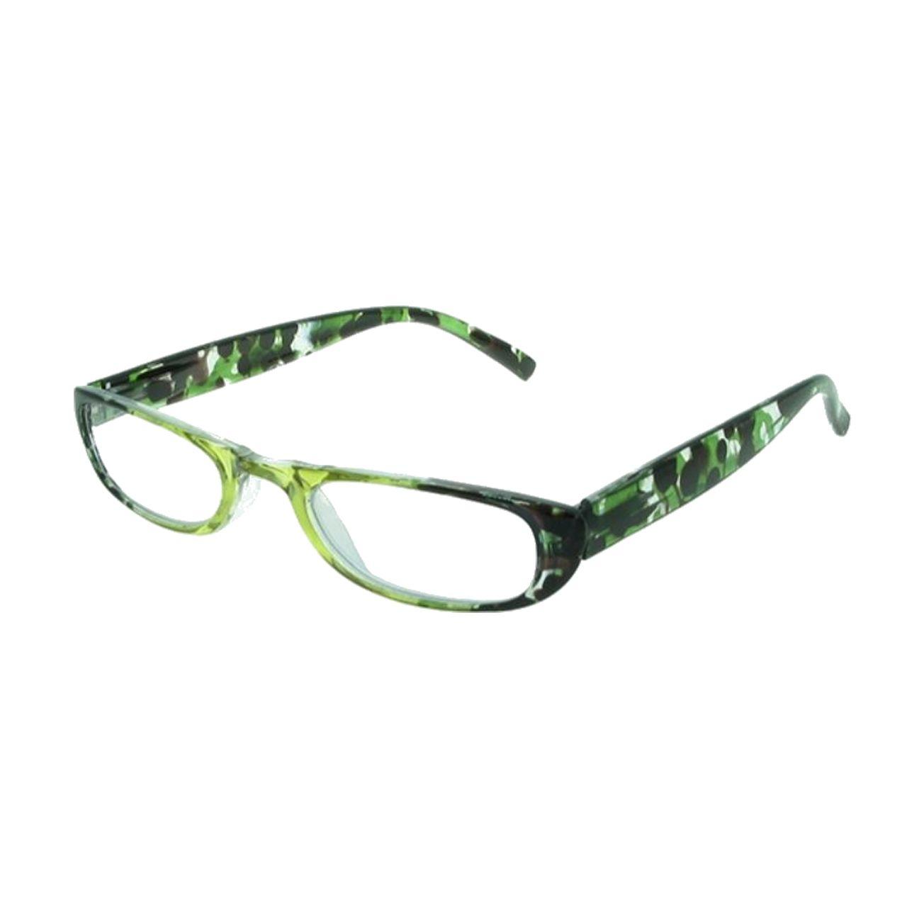 Slimline Reading Glasses Peppercorn Green