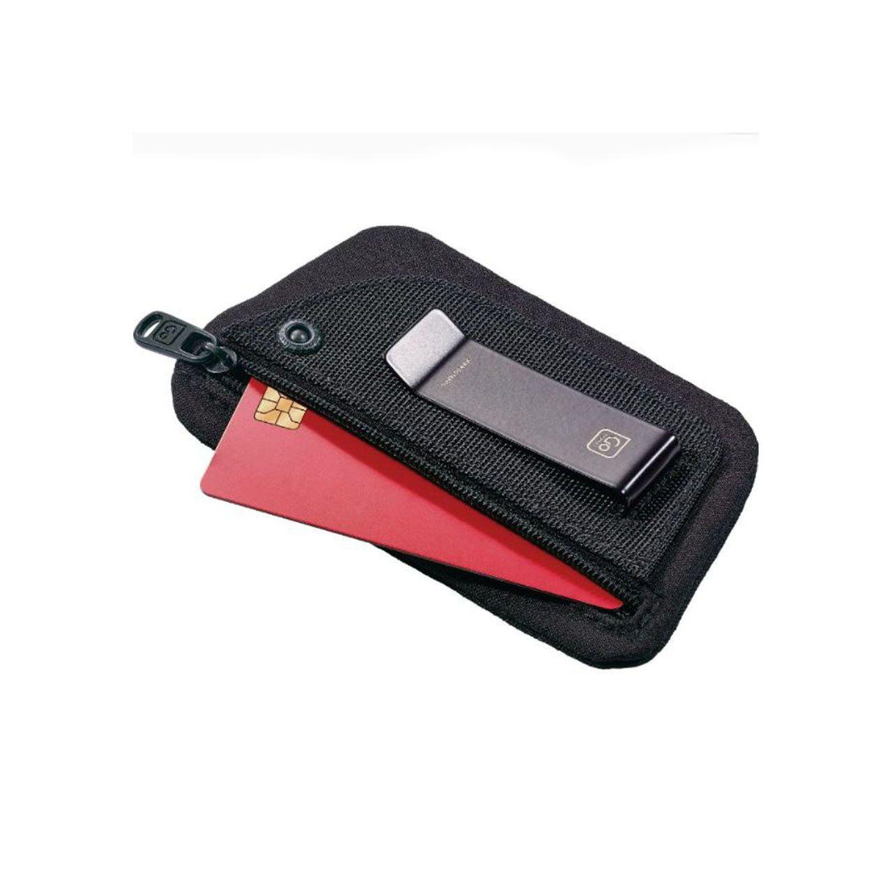 RFID Protected Versatile Card Clip Pouch