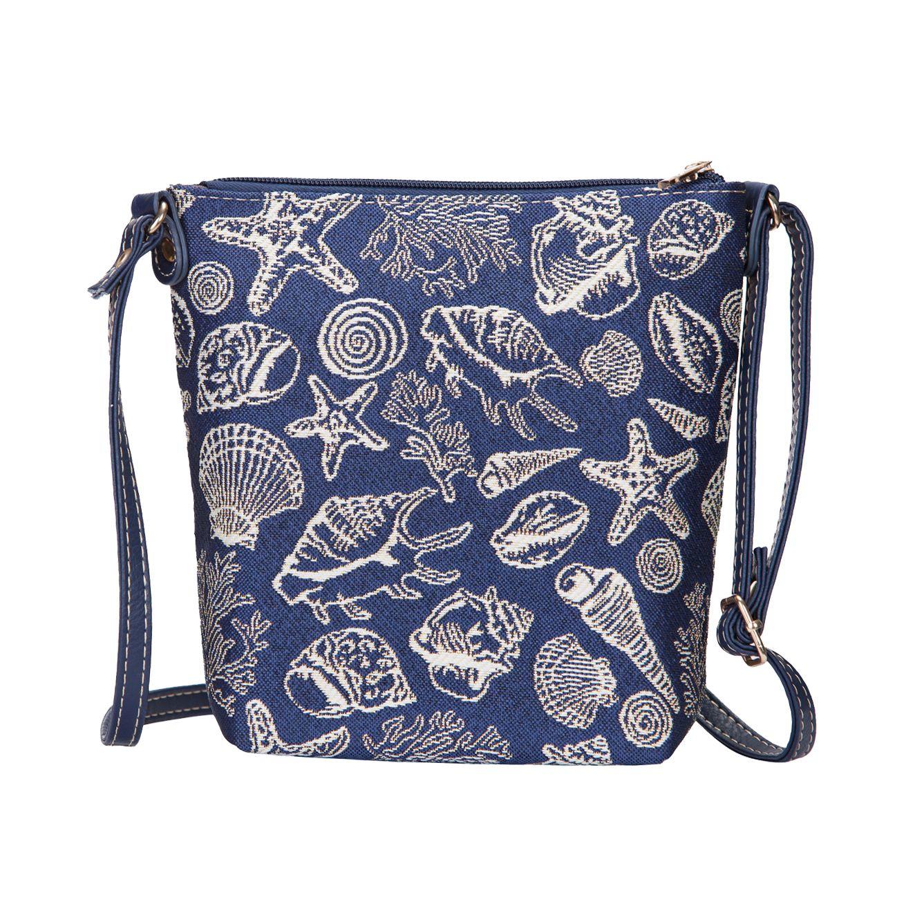 Tapestry Slinger  Bag  Sea Shell