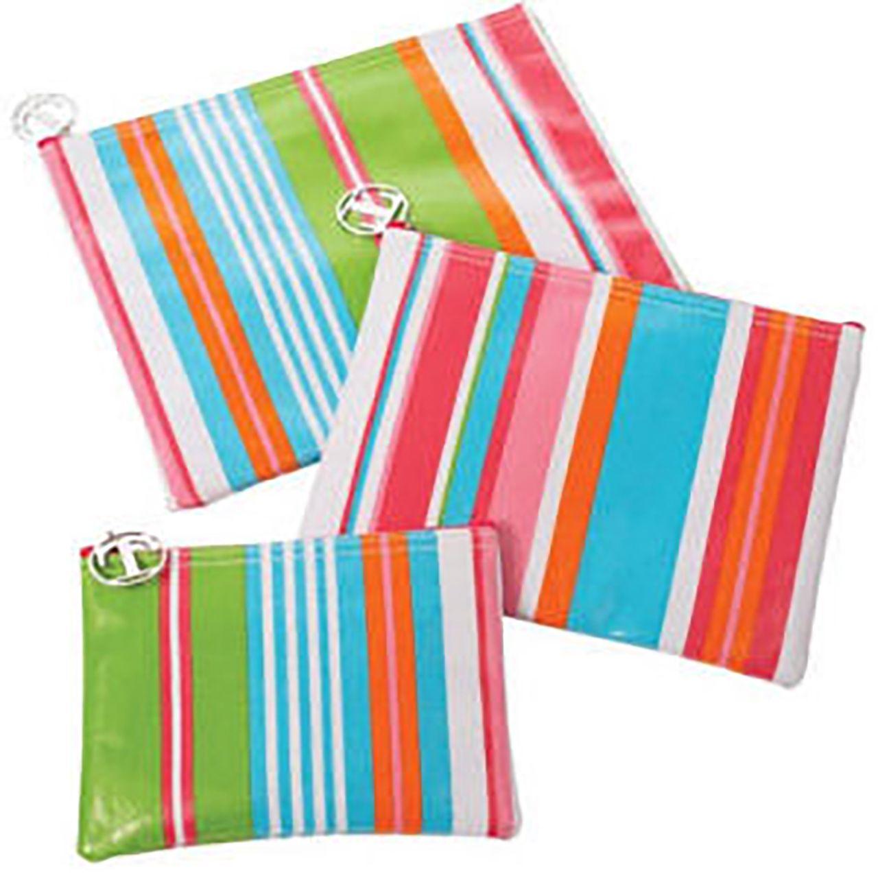 Set of Three Cosmetic Bags