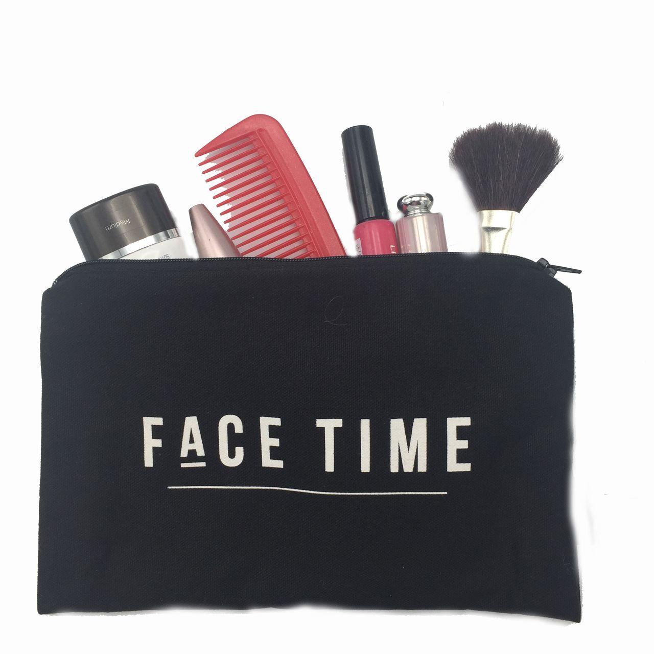 Quirky Captioned Cosmetic Bag